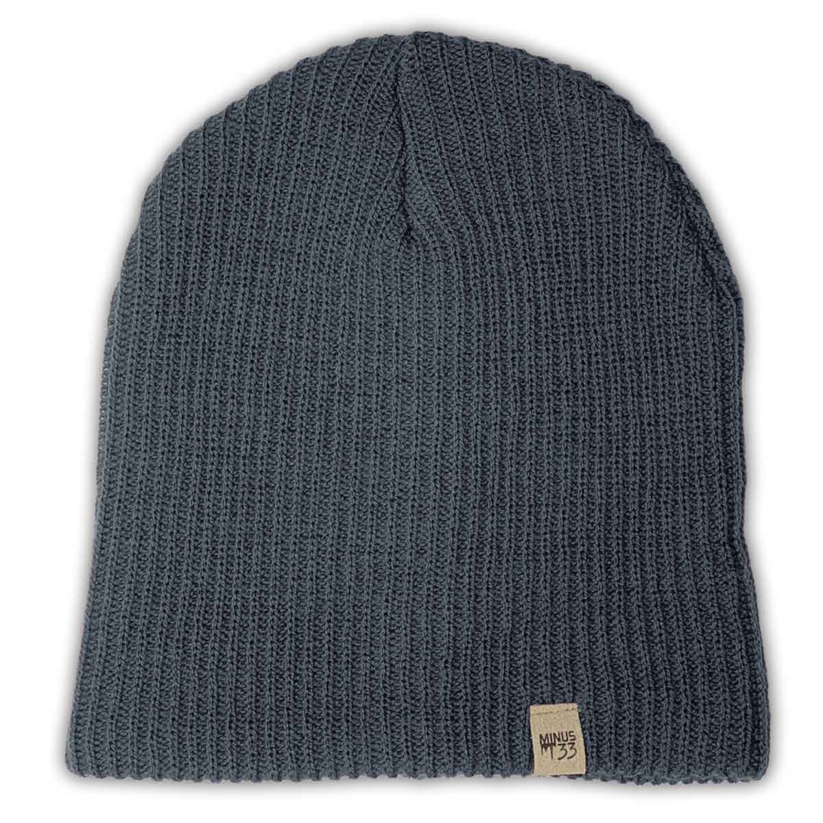 Midweight Knit Wool Beanie - 100% Merino Wool - Image 13