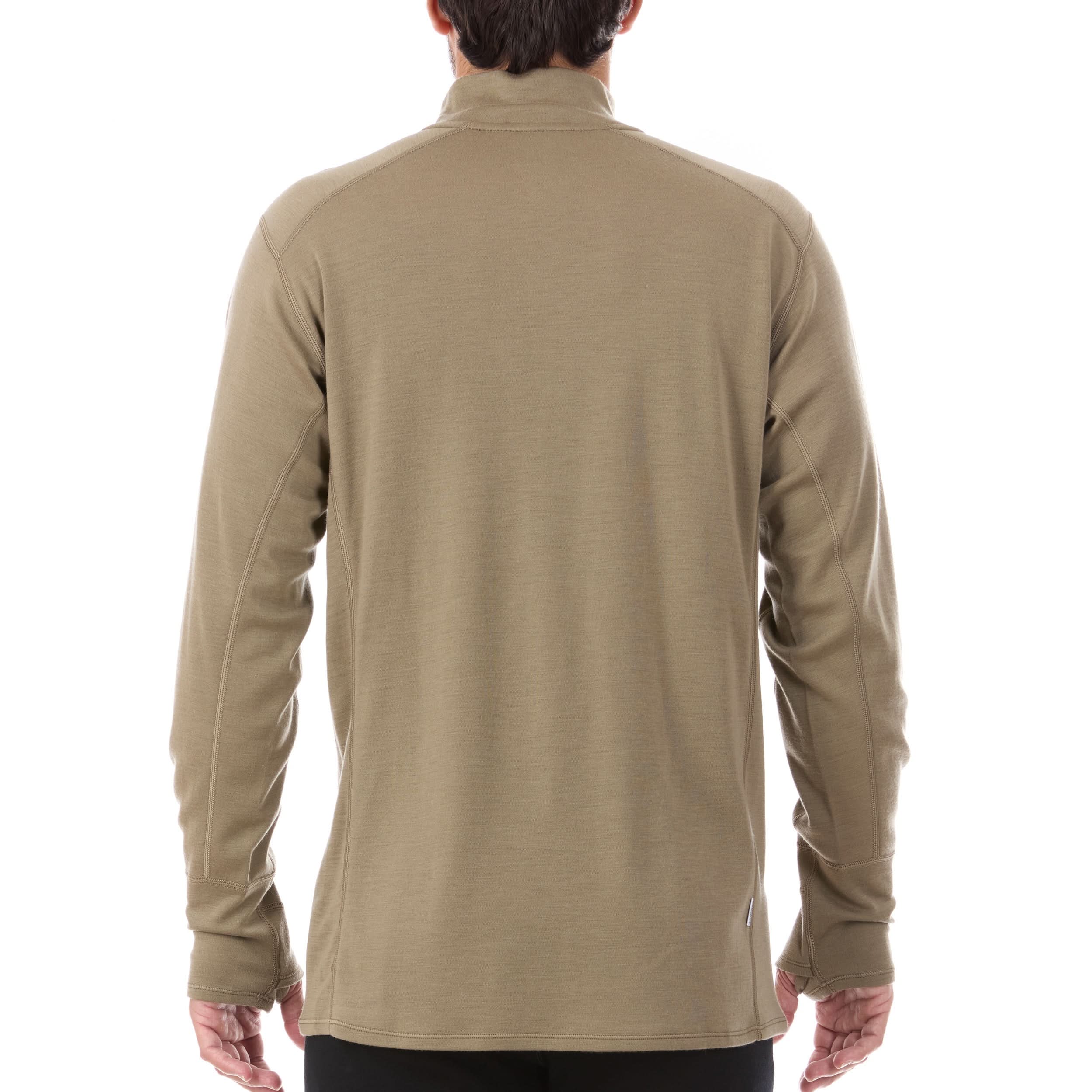 Midweight Men's Wool 1/4 Zip - 100% Merino Wool - Image 21