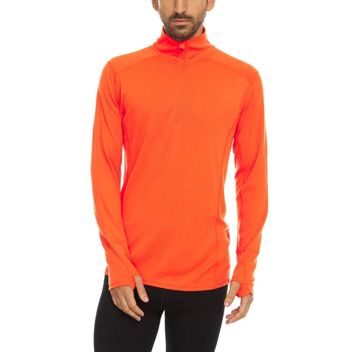 Midweight Men's Wool 1/4 Zip - 100% Merino Wool - Image 24