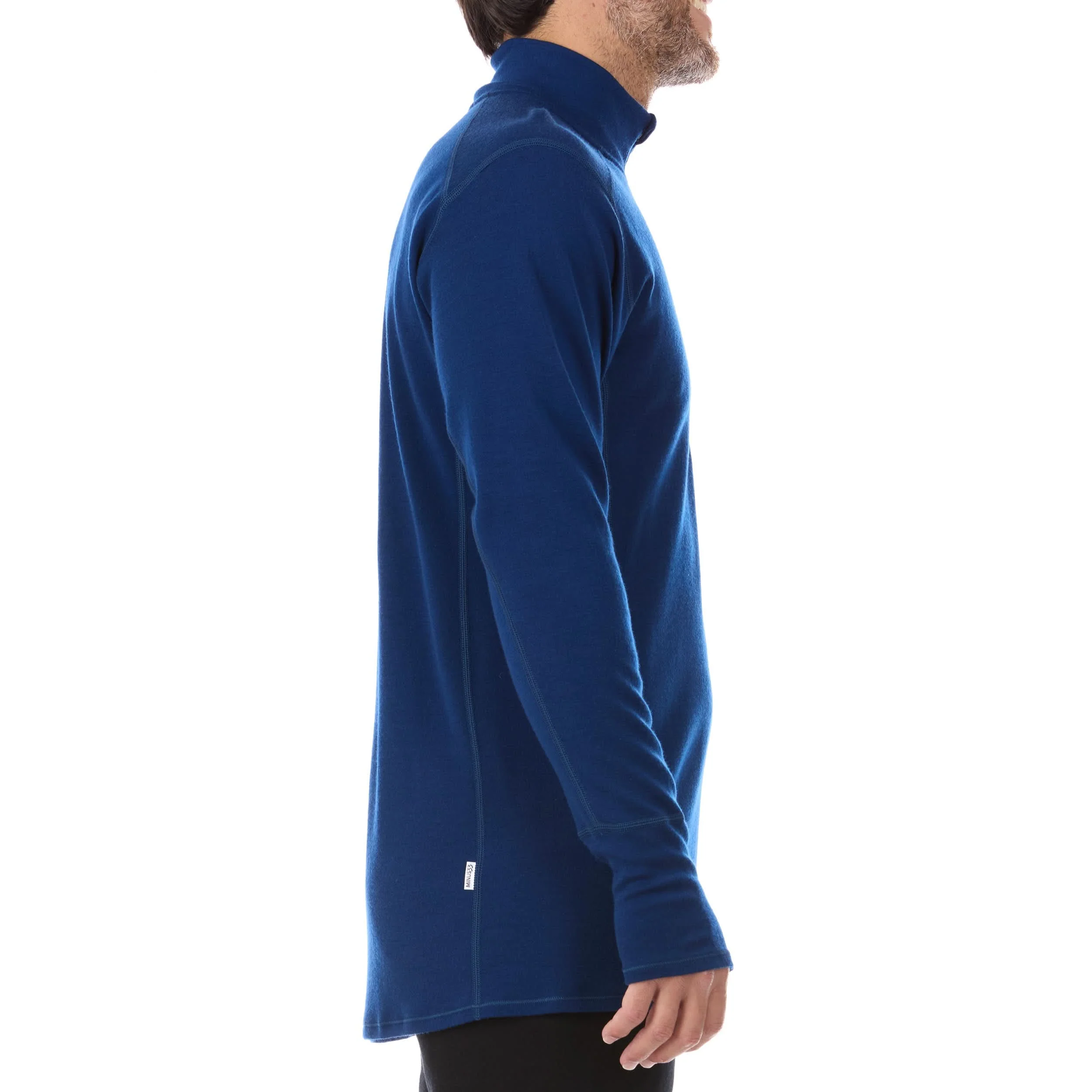 Midweight Men's Wool 1/4 Zip - 100% Merino Wool - Image 5