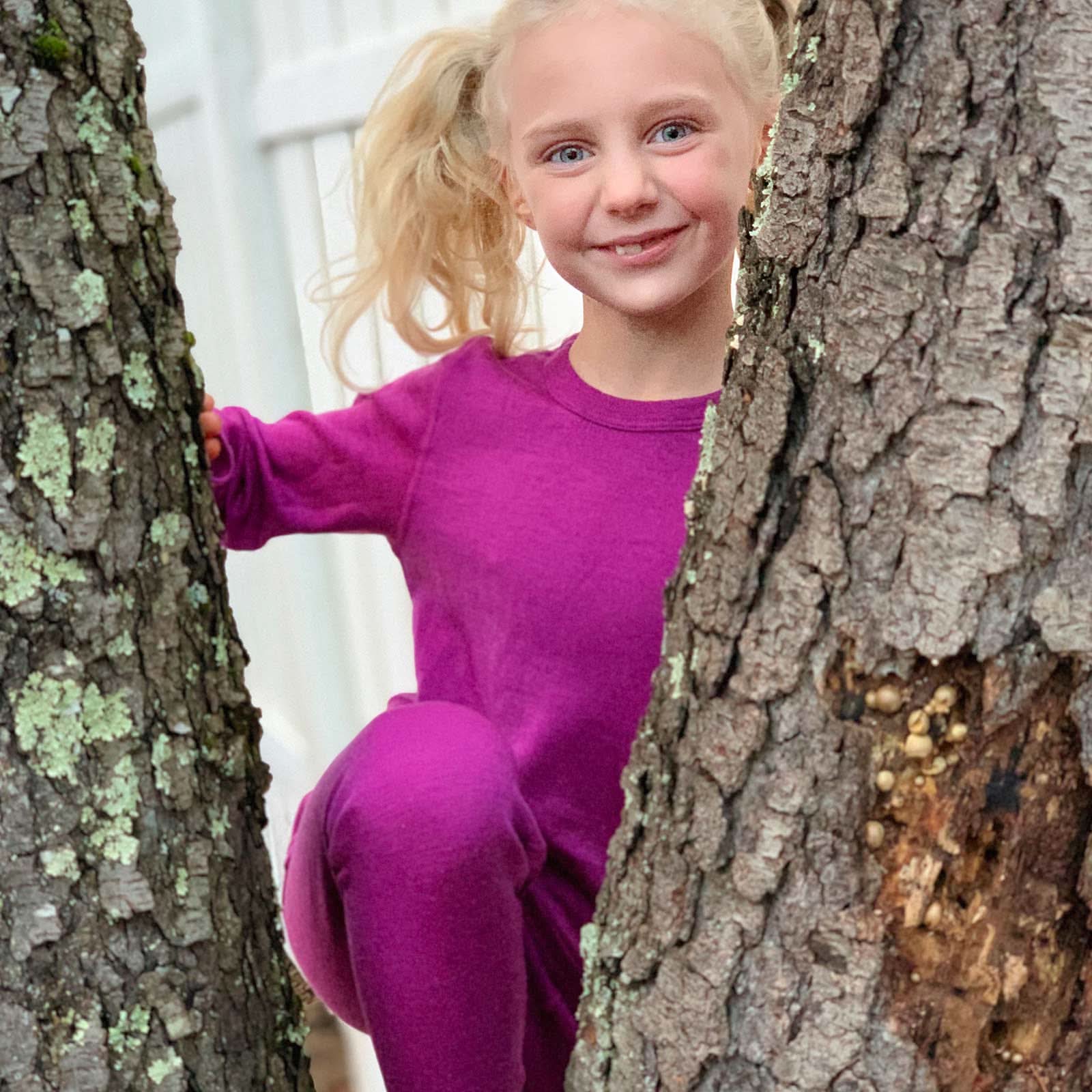 Midweight Kid's Wool Bottom Base Layer - 100% Merino Wool - Image 3