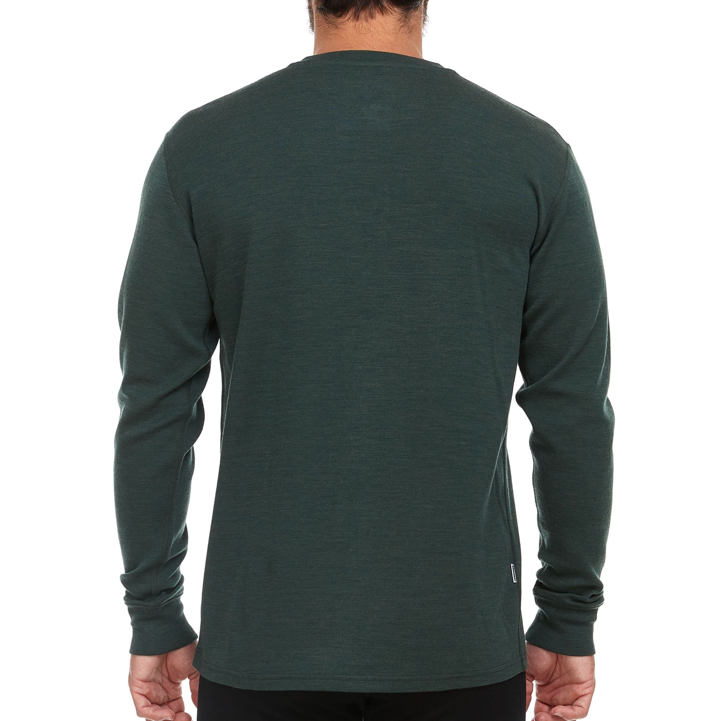 Men's Midweight Merino Wool Henley | 100% Merino Wool - Image 5
