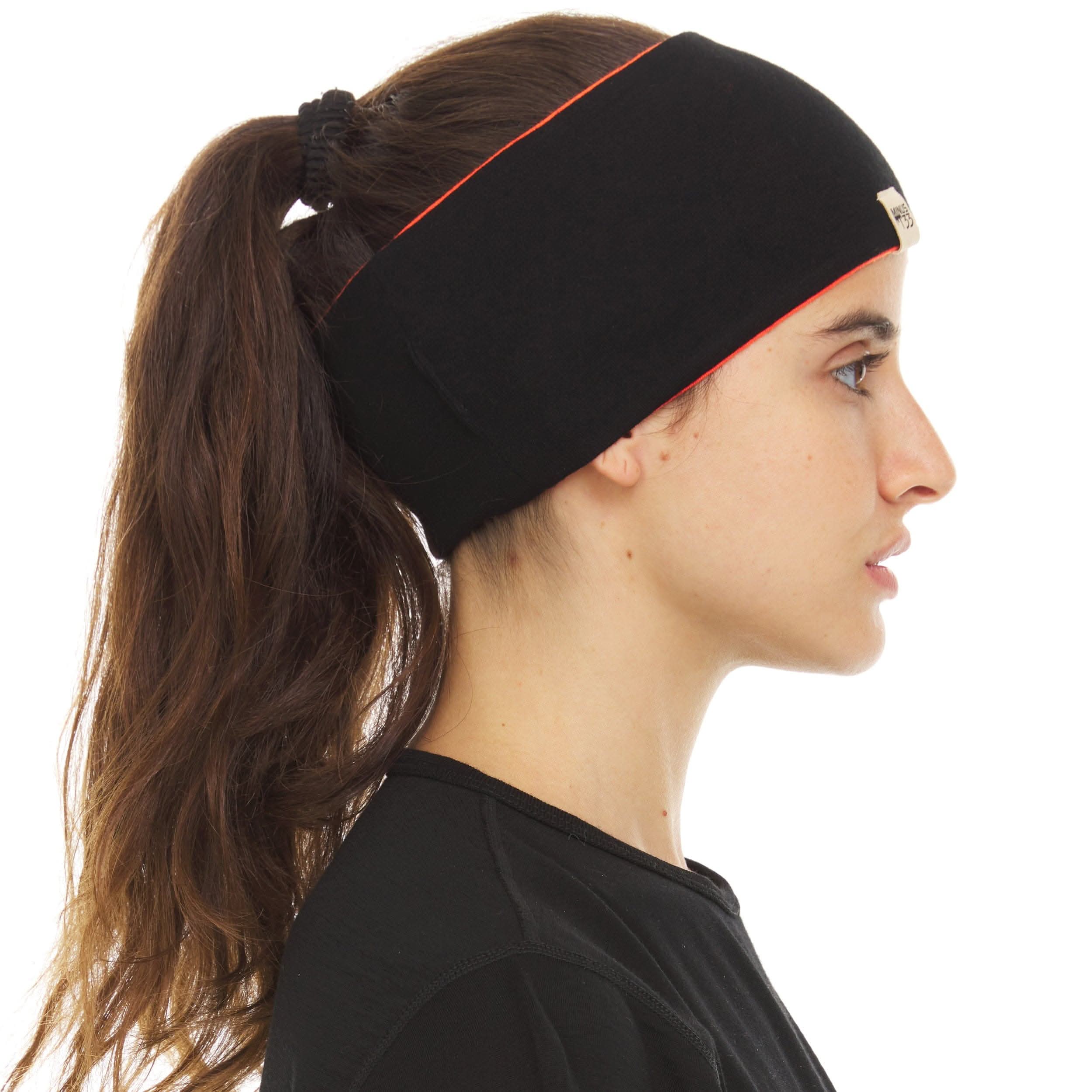 Midweight Reversible Wool Headband - 100% Merino Wool - Image 18