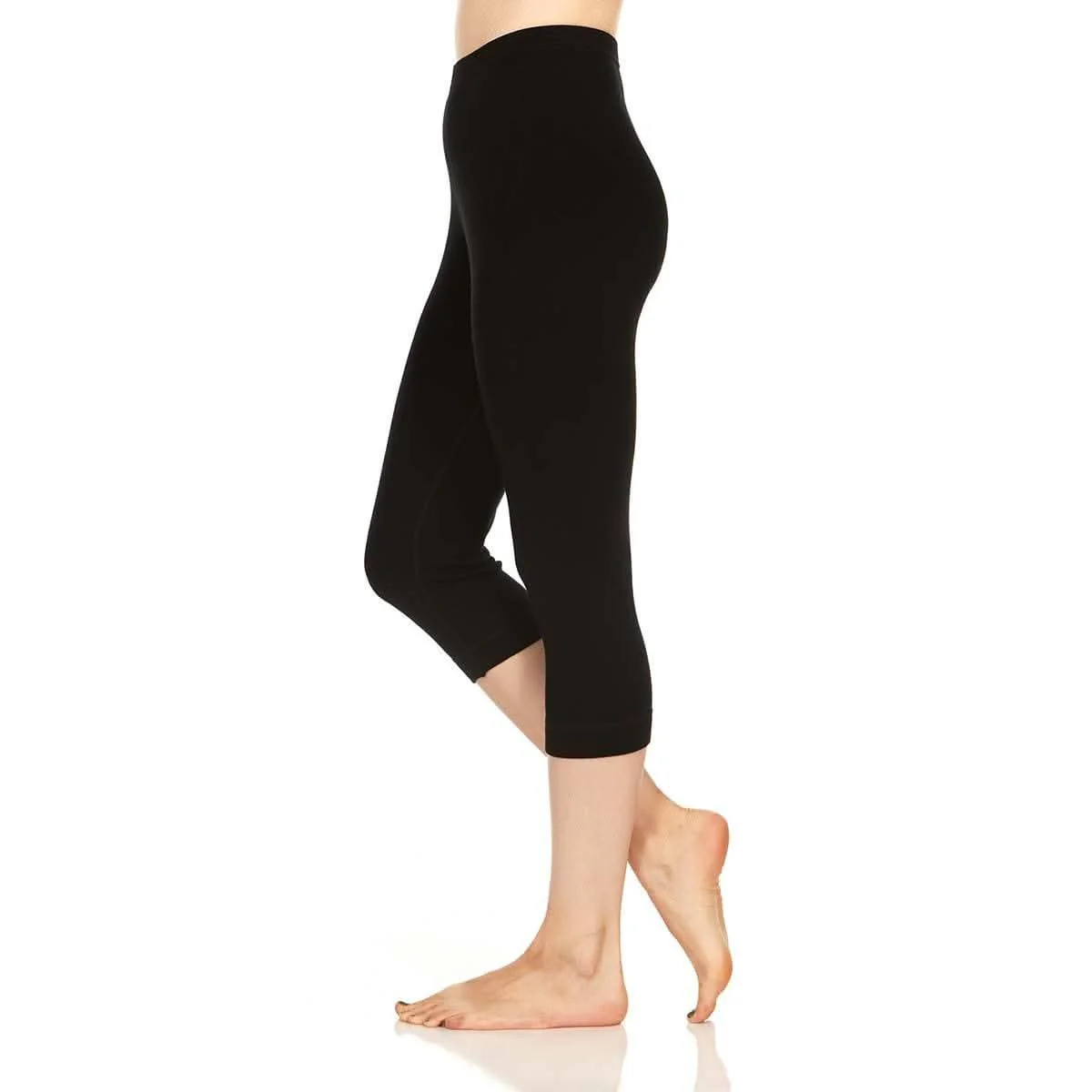 Midweight Women's Ski Bottom 3/4 Length - Woolverino - Image 3