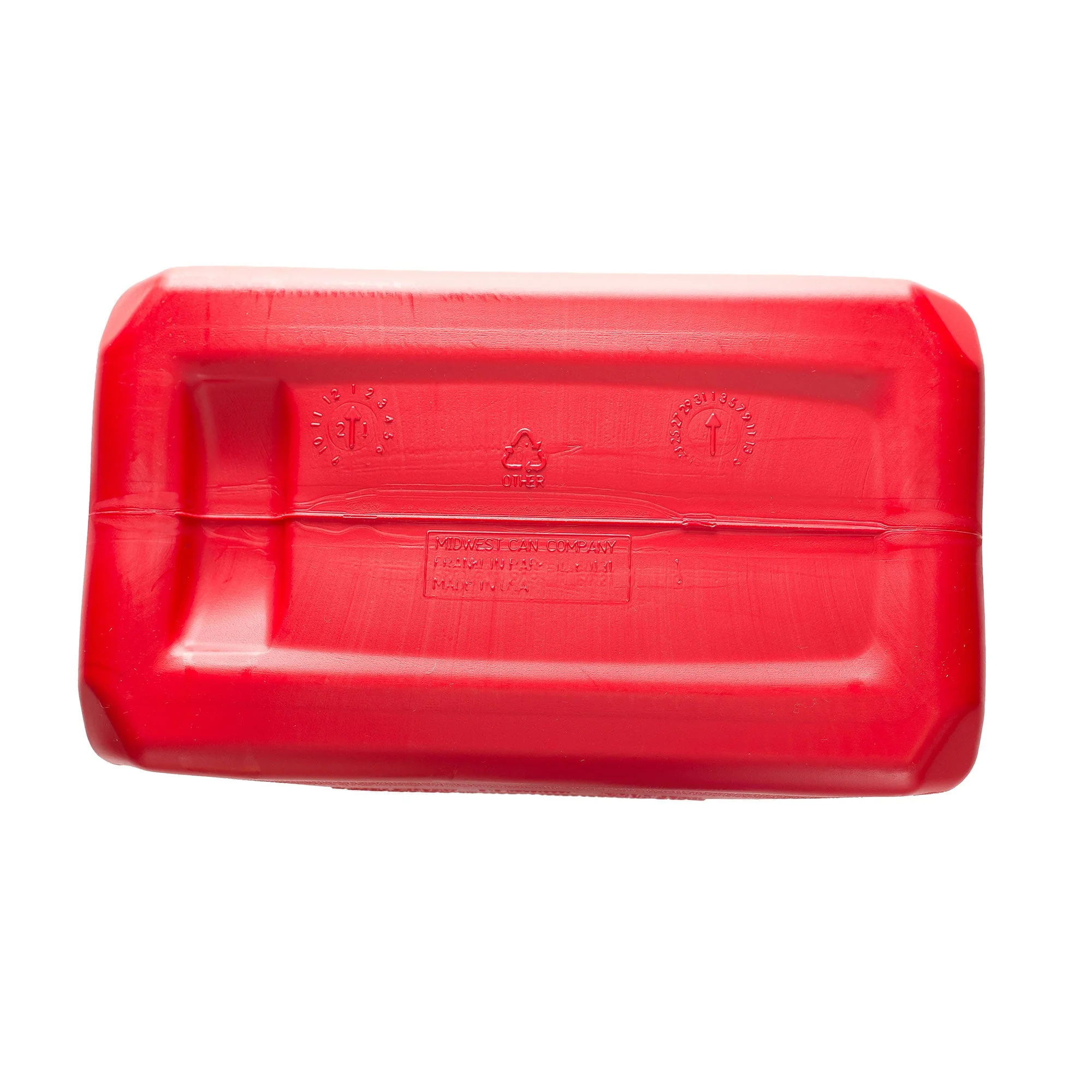 Midwest Can Company Military Style Gas Can with Quick Flow Spout, 5 Gallons, Red - Image 6