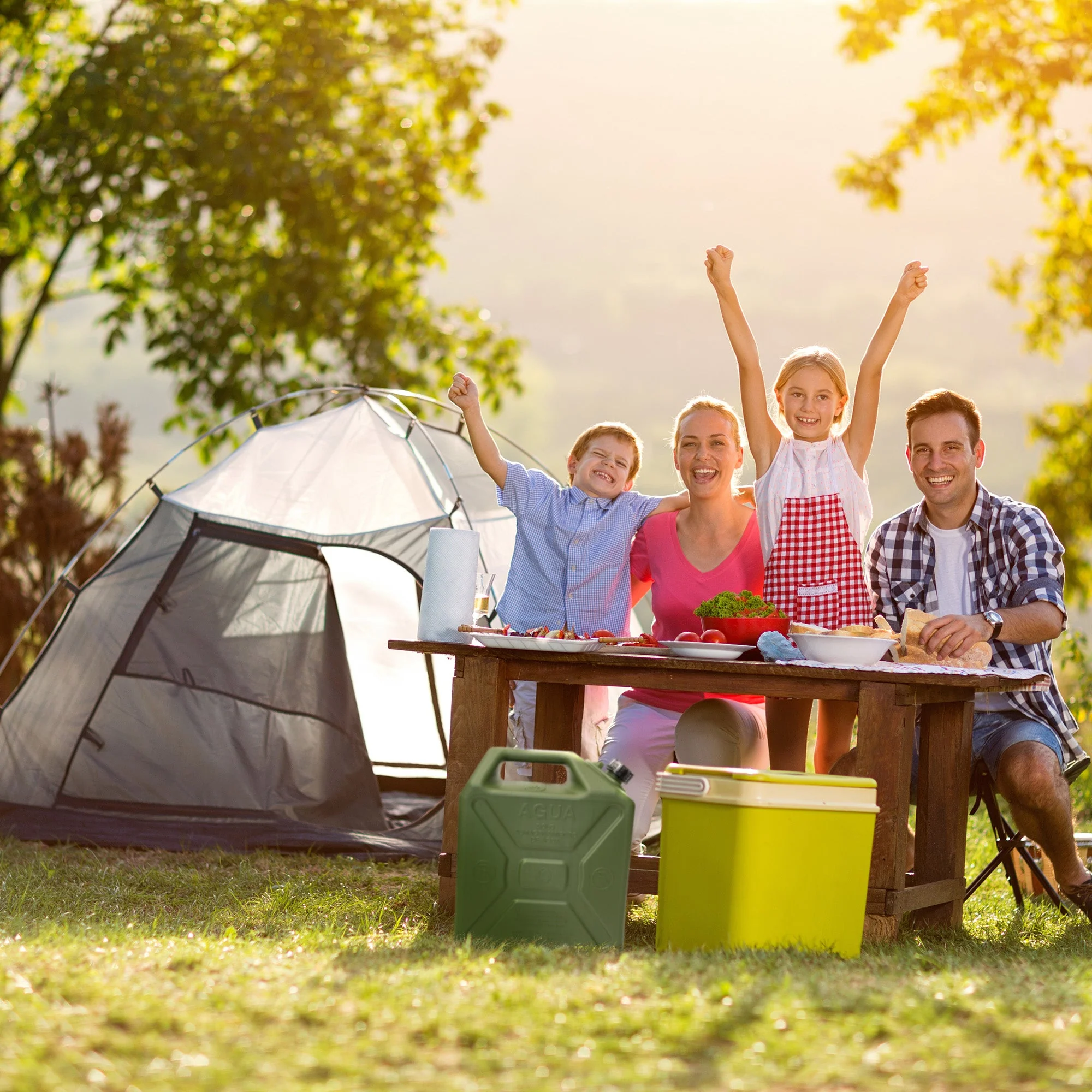 Midwest Can Heavy Duty 5 Gallon Military Style Water Can for Camping, Green - Image 4