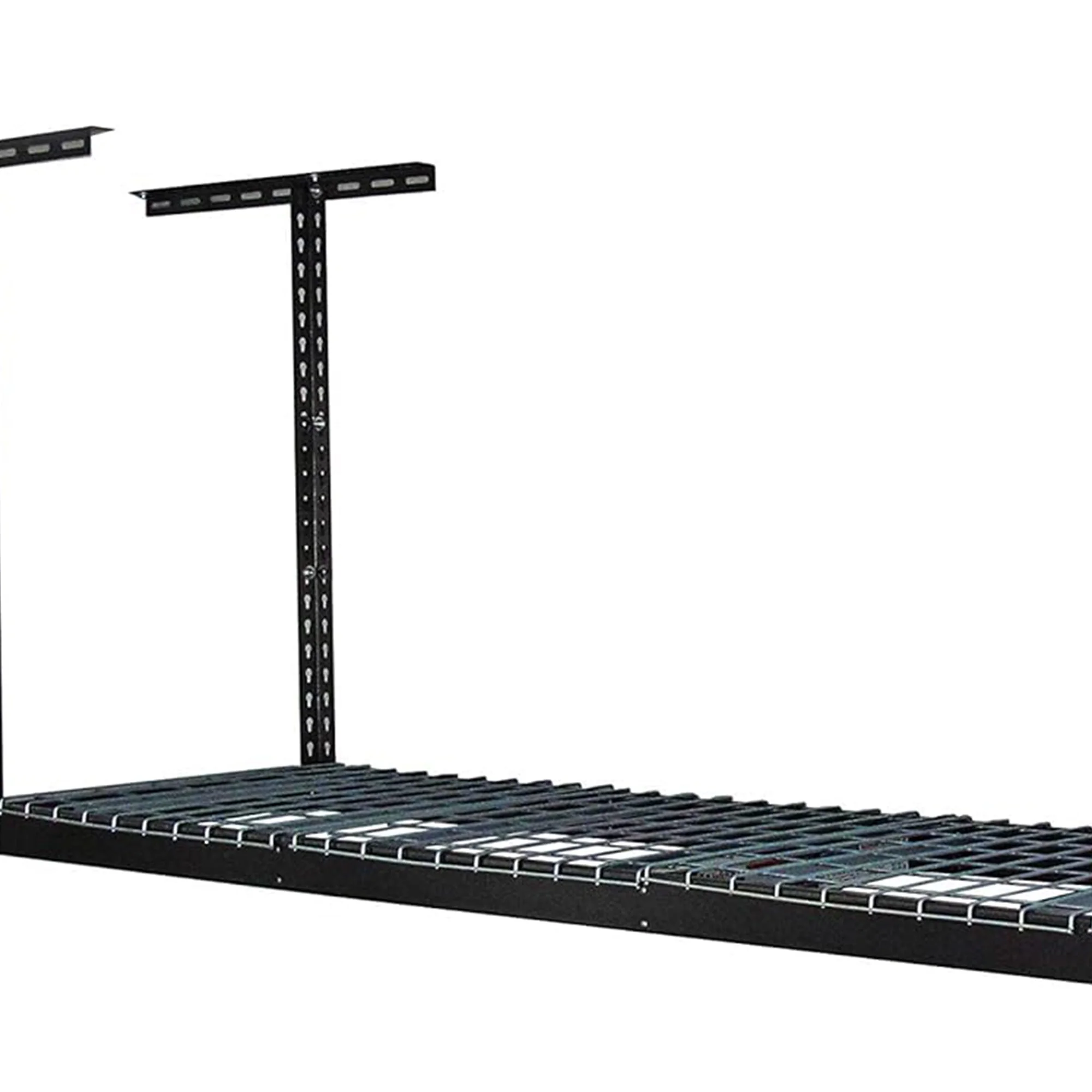 MonsterRax 2' x 8' Overhead Garage Storage Rack Holds Up to 350 Lbs, Hammertone - Image 11