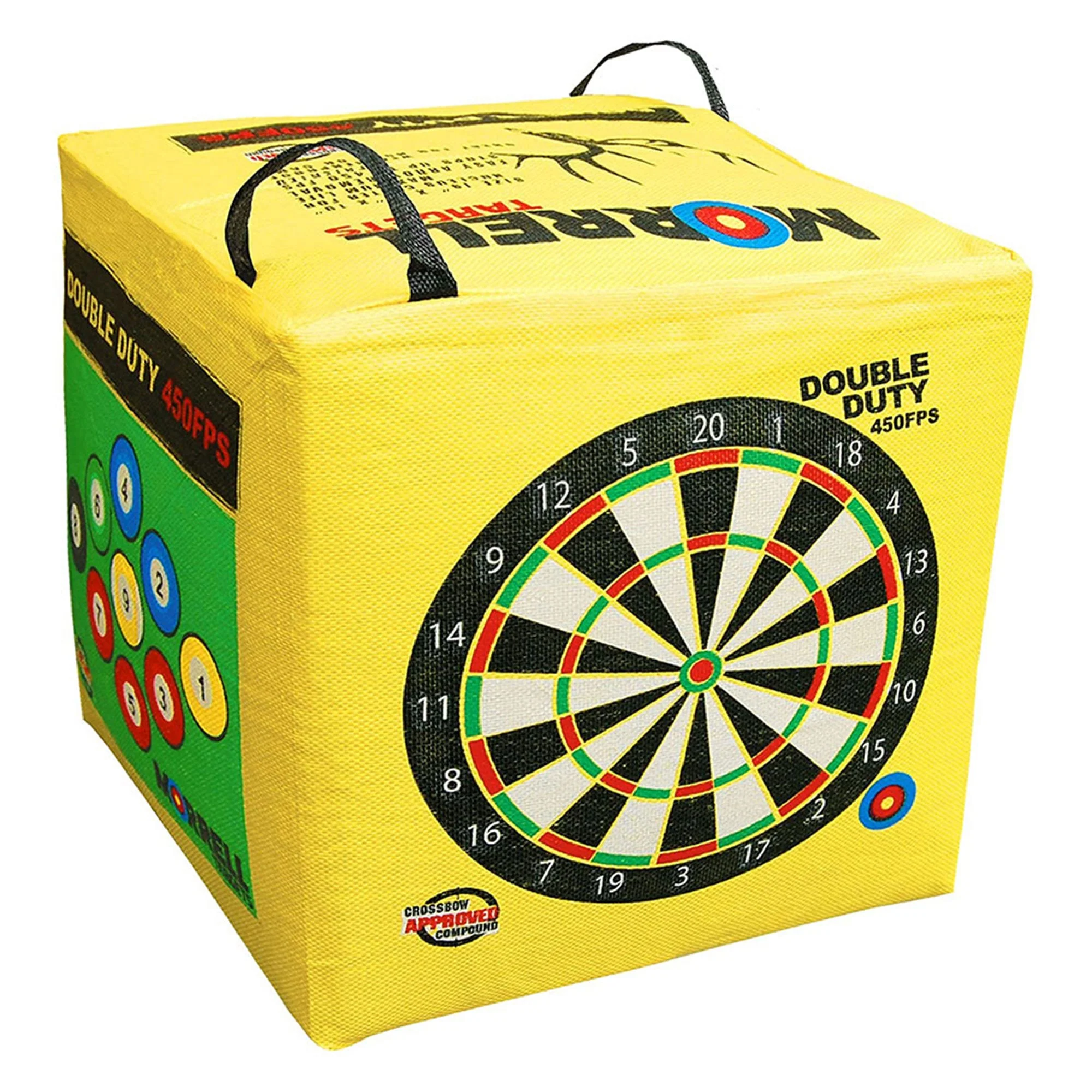 Morrell Double Duty 450 FPS 4 Sided Cube Field Point Archery Bag Target, 2 Pack - Image 8
