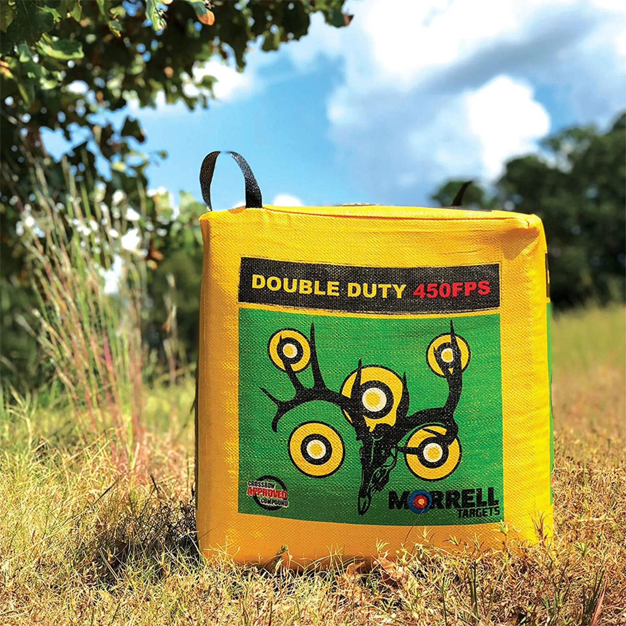 Morrell Double Duty 450 FPS 4 Sided Cube Field Point Archery Bag Target, 4 Pack - Image 5