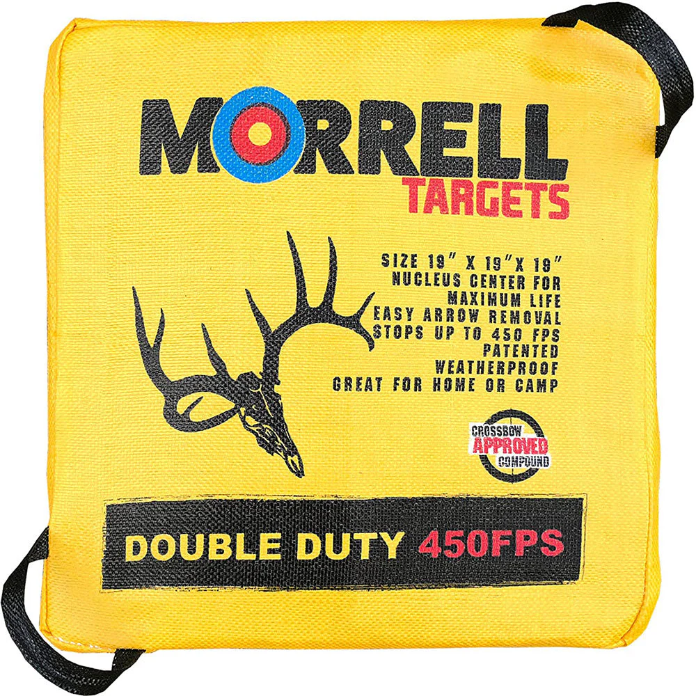 Morrell Double Duty 450 FPS 4 Sided Cube Field Point Archery Bag w/ Target Stand - Image 9