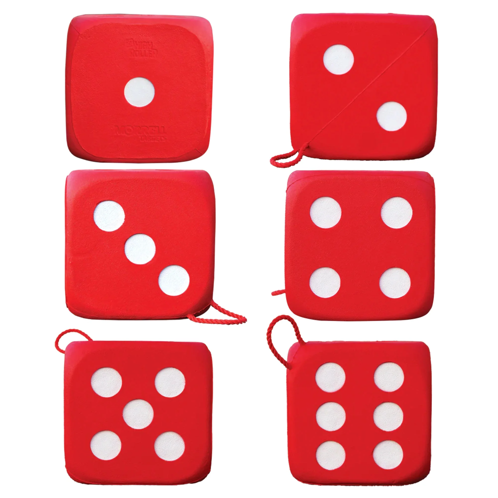 Morrell Targets High Roller Foam 6 Sided 21 Combo Archery Target, 4 Pack, Red - Image 11