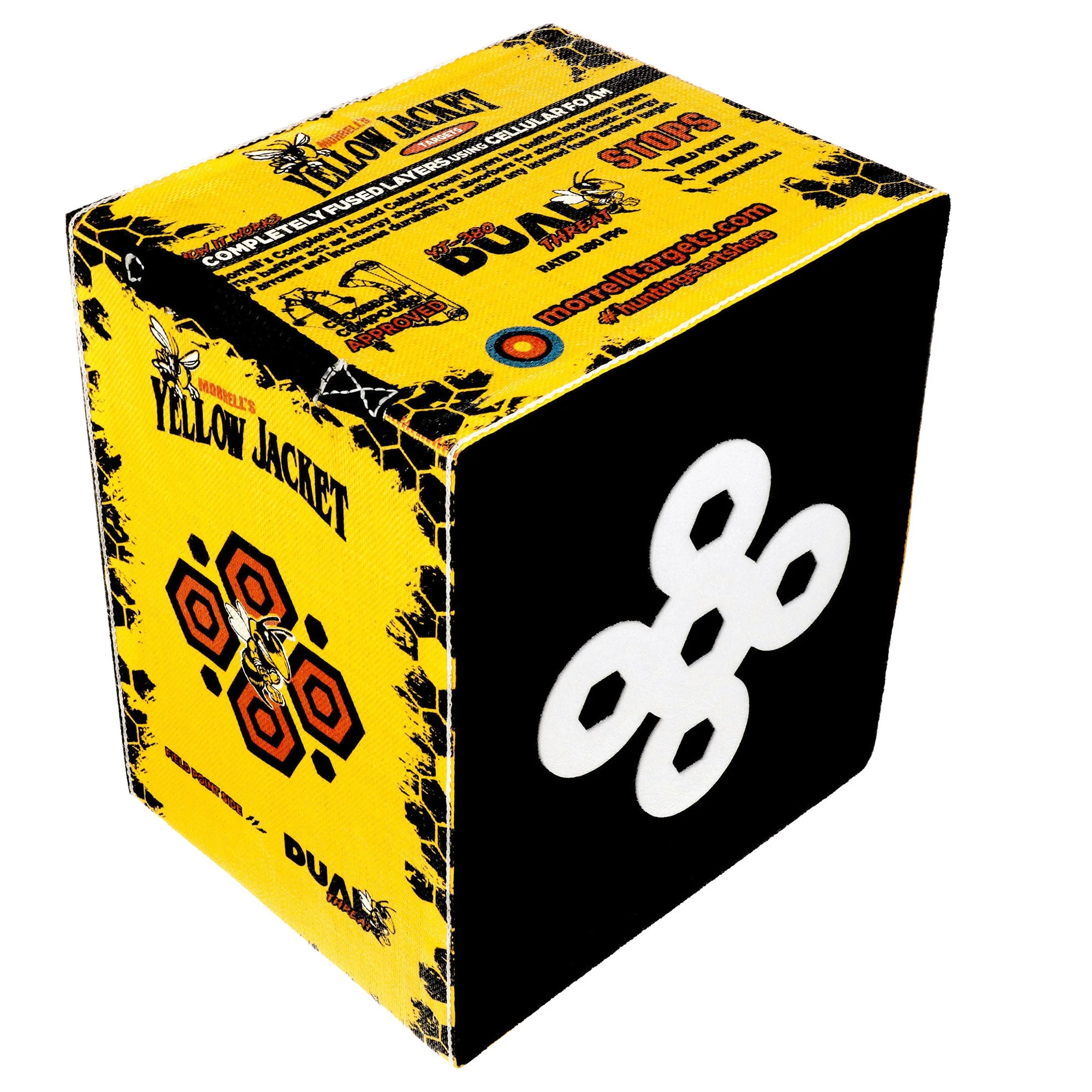 Morrell Yellow Jacket 380 FPS Crossbow Cube Targets with Carry Handle, 3 Pack - Image 10