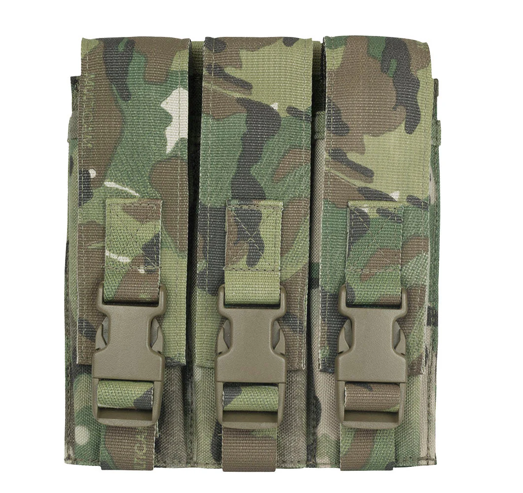 MP5 / 9mm MOLLE Stick Mag Pouch, Triple - Image 2