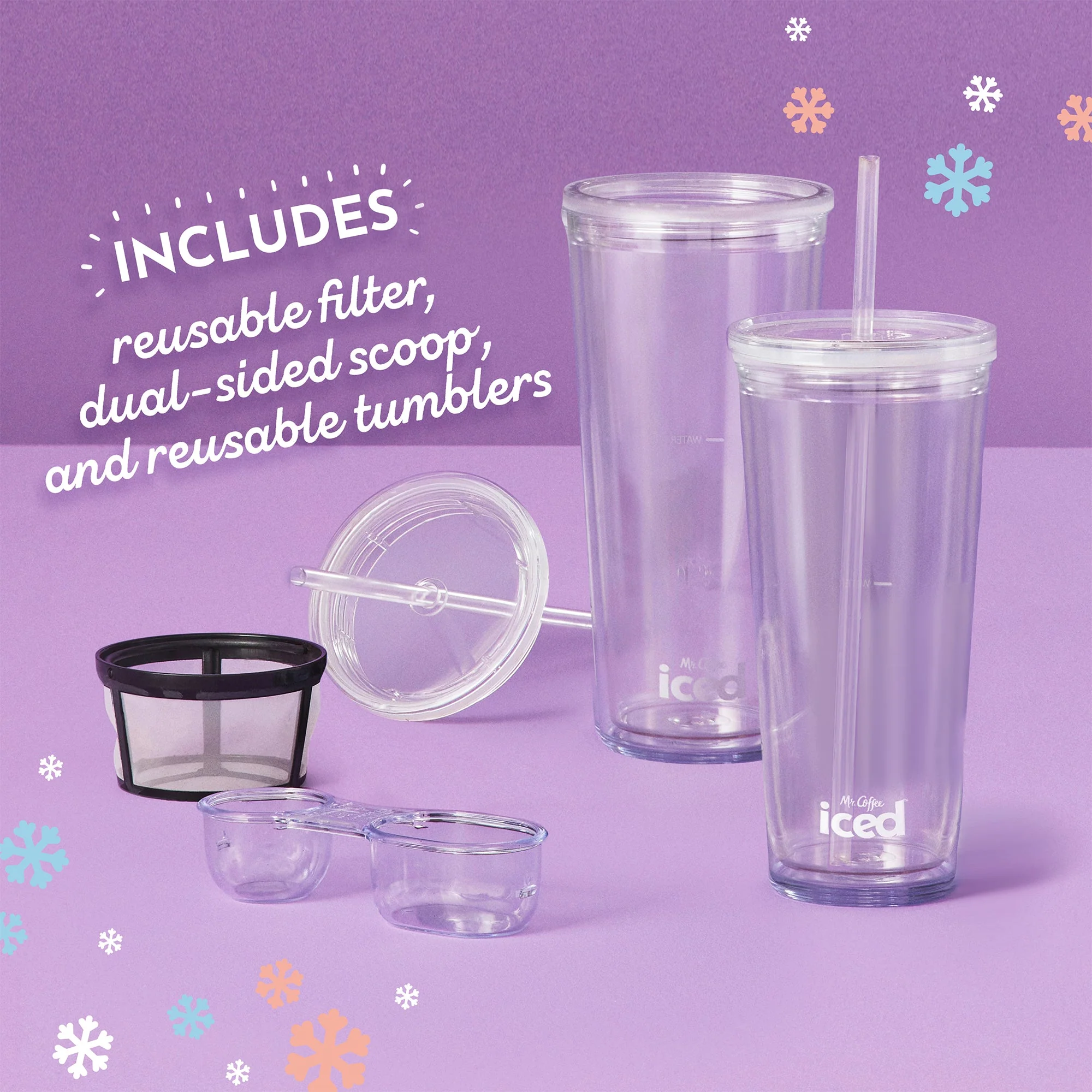 Mr. Coffee Single-Serve Frappe, Iced, and Hot Coffee Maker and Blender, Lavender - Image 8