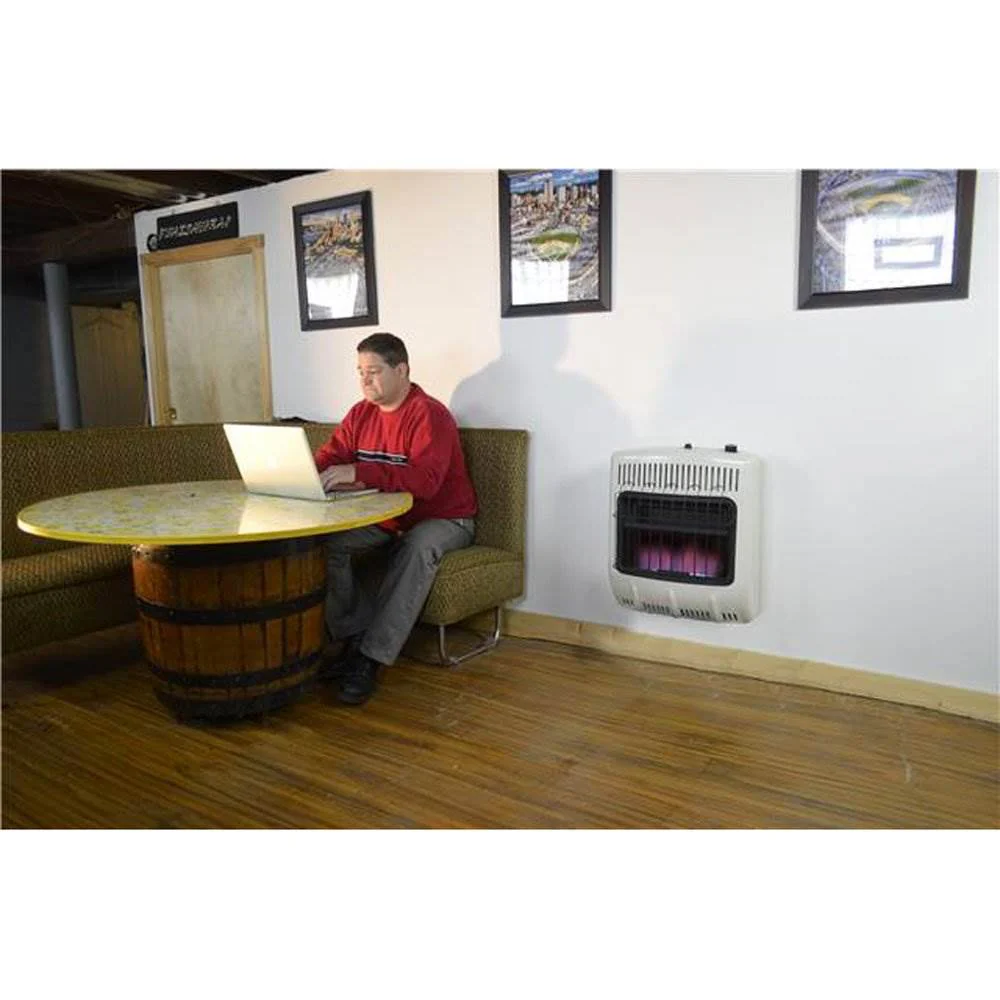 Mr Heater 20000 BTU Vent Free Blue Flame Natural Gas Indoor Outdoor Space Heater - Image 5