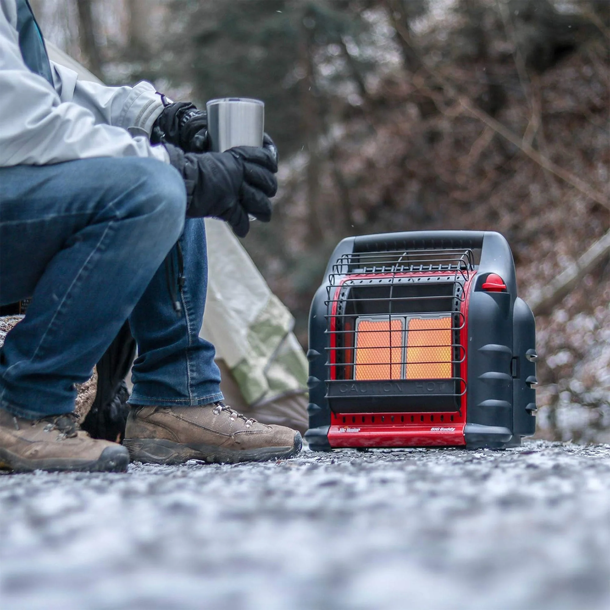 Mr. Heater 4,000 to 18,000 BTU 3 Setting Big Buddy Portable LP Gas Heater Unit - Image 10