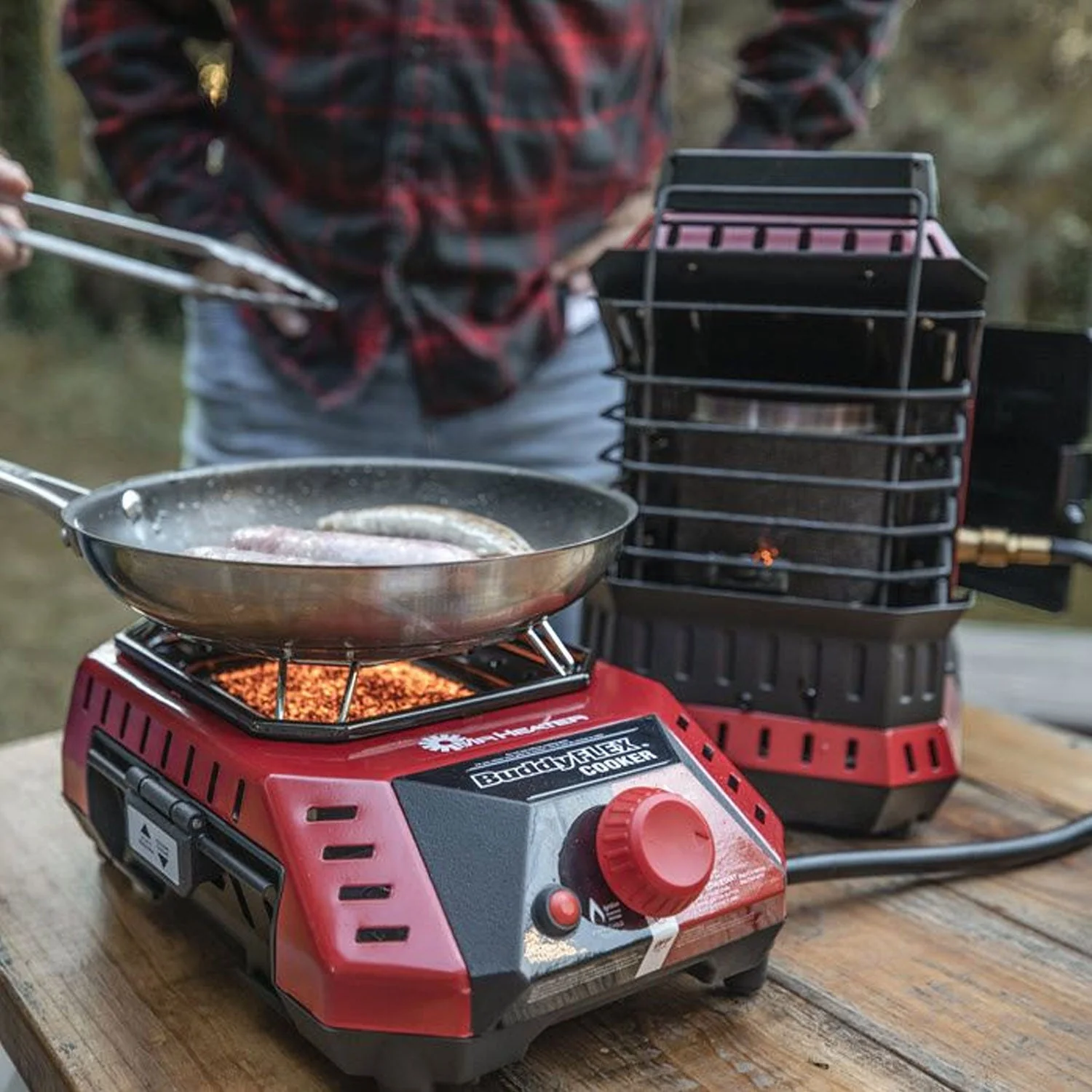 Mr. Heater MH-F600500 Buddy FLEX Portable Fiber Mesh Propane Cooking Burner - Image 10