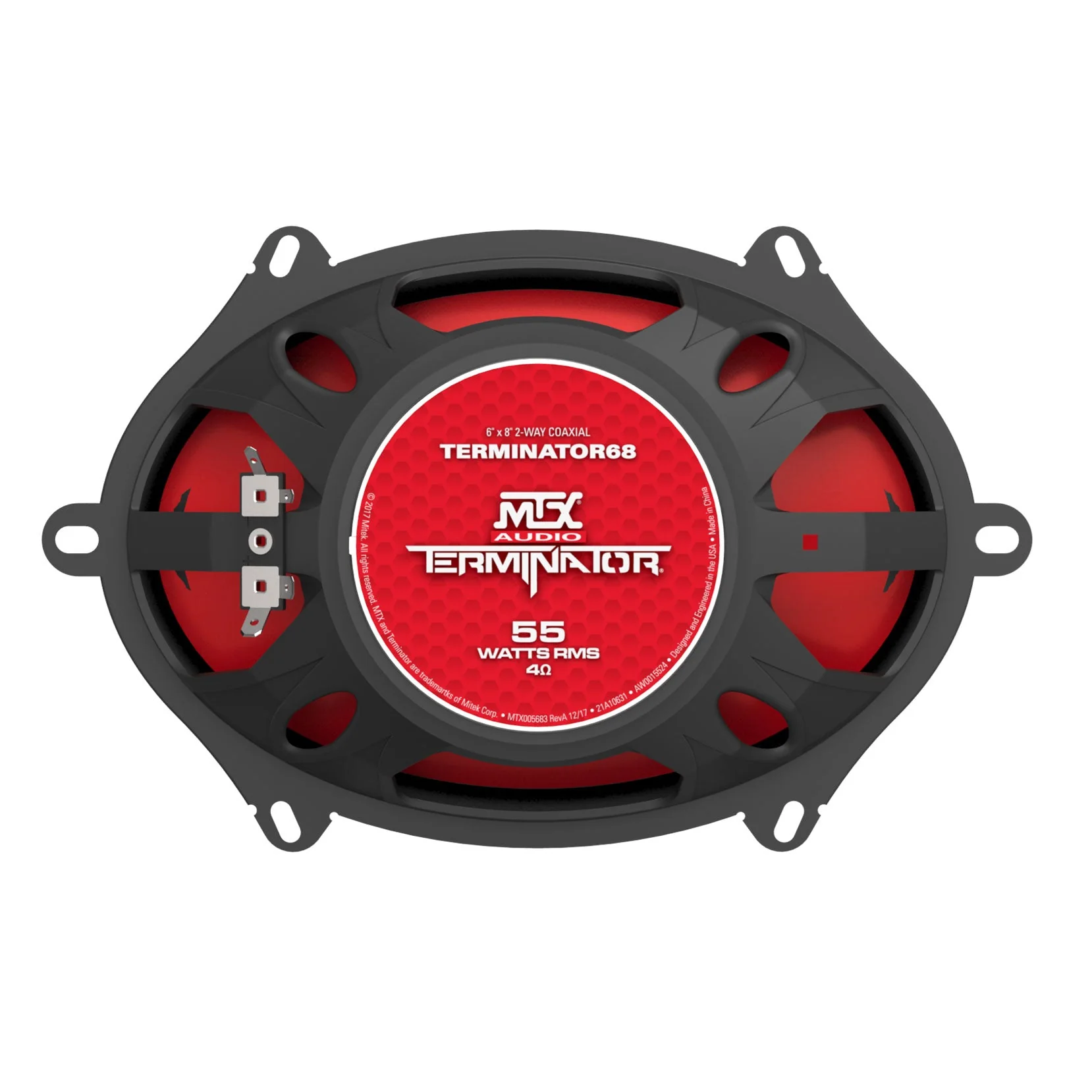 MTX Terminator 68 5 by 7 Inch Speaker Pair with 55 Watt RMS Power Capability - Image 3