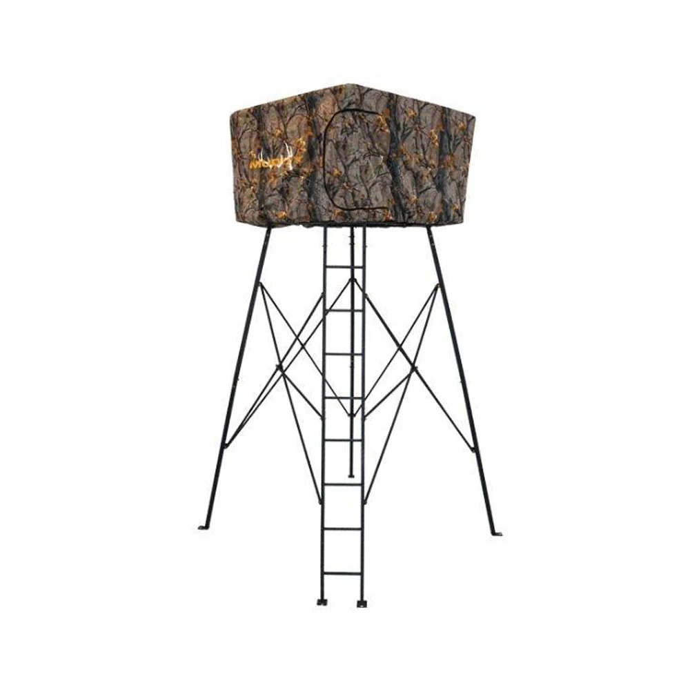 Muddy Quad Blind Kit Hunting Gear, Fabric Deer Blind and Duck Blind, Epic Camo - Image 2