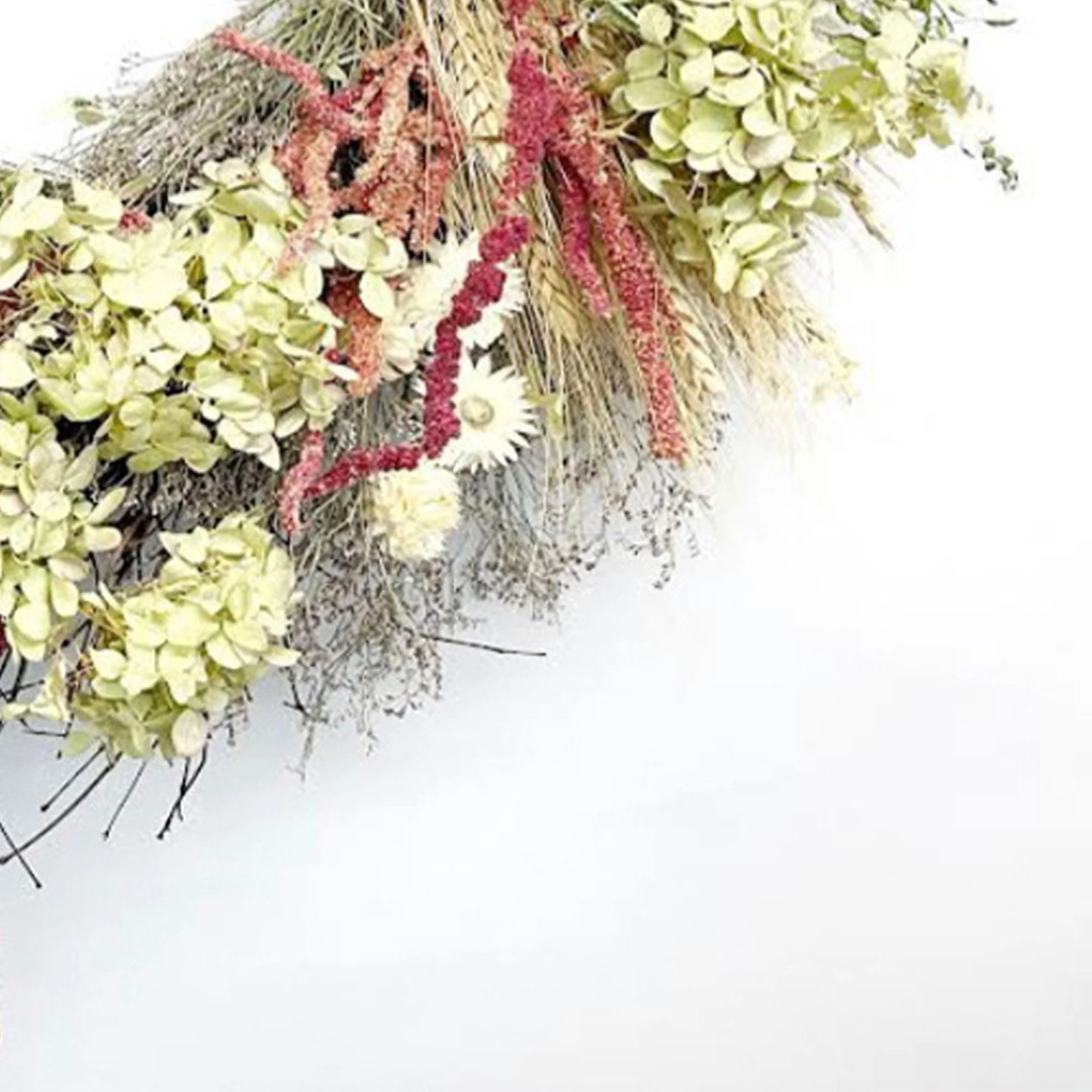National Tree Company 22 Inch Sloane Parker Seasonal Natural Floral Wreath Decor - Image 3
