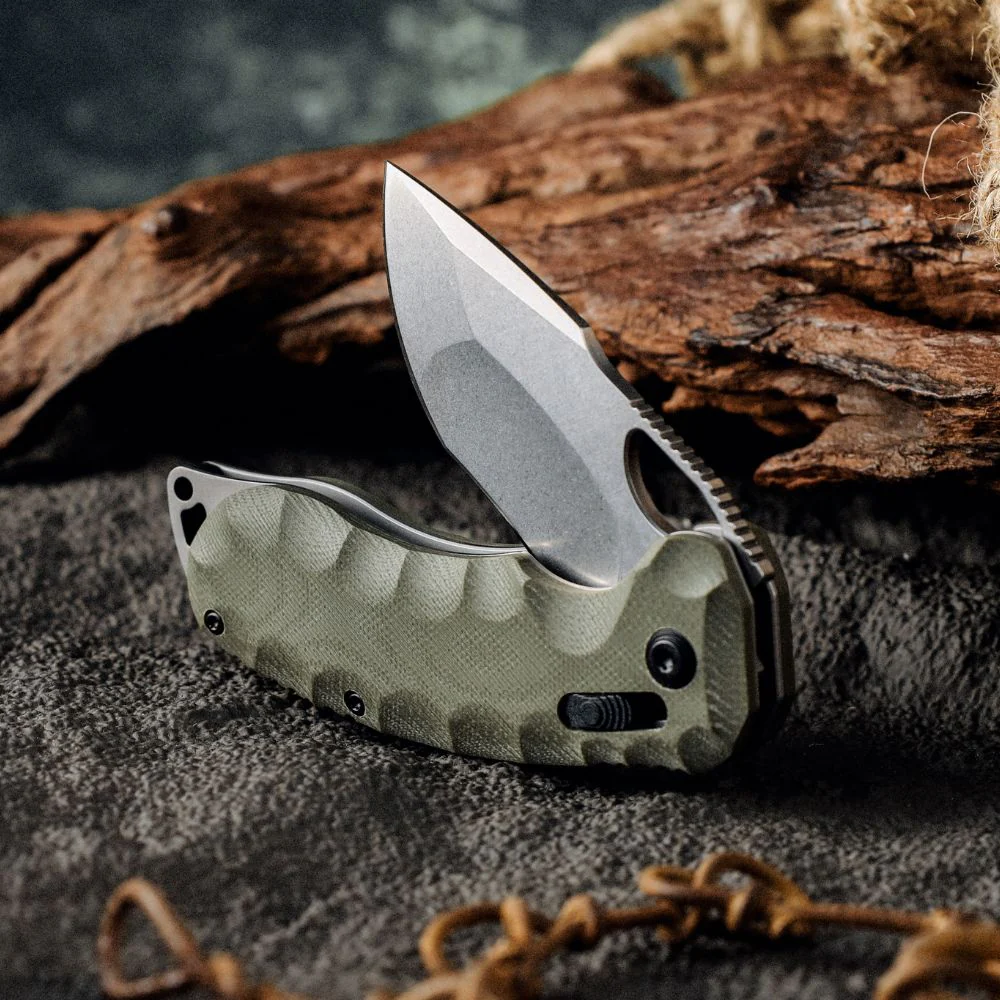 Navigator CTS XHP High Performance Stainless Tool Steel Pocket Knife with Clip & G10 Fiber Handle - Image 3