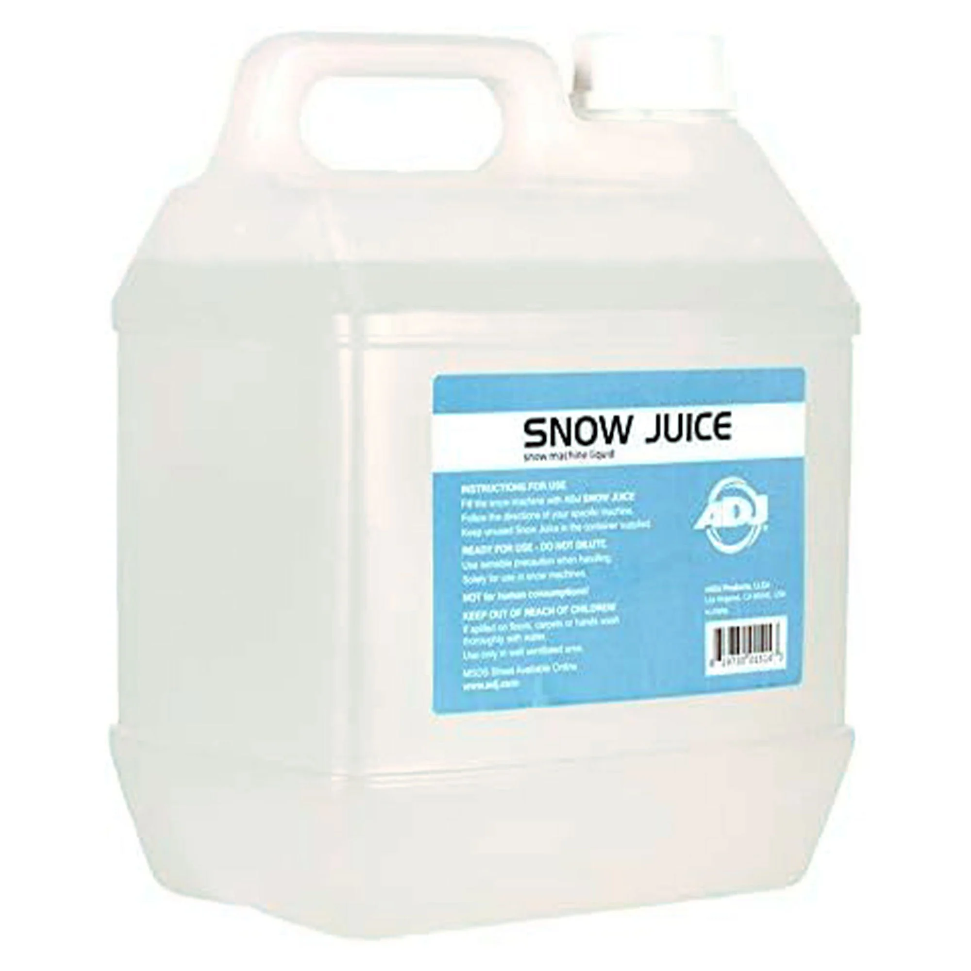 NEW! AMERICAN DJ SNOW GAL Snow Fluid Juice One Gallon for VF Snow Flurry Machine - Image 2