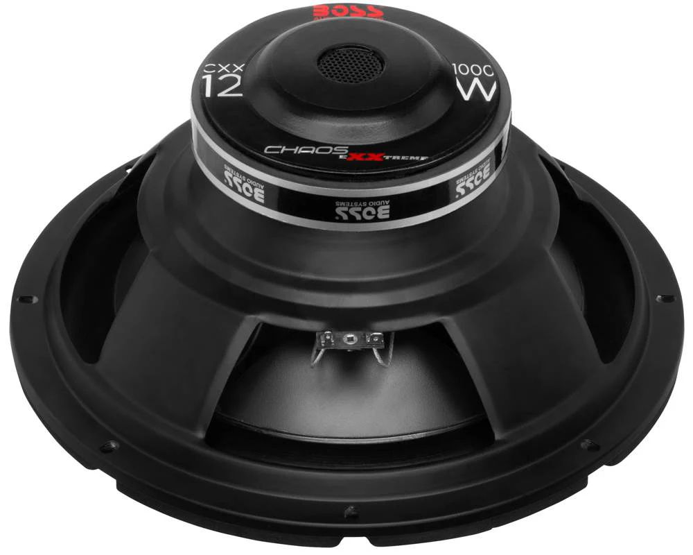 New Boss CXX12 12" 1000 Watt 32Hz 4-Ohm Black Car Stereo Audio Power Subwoofer - Image 3