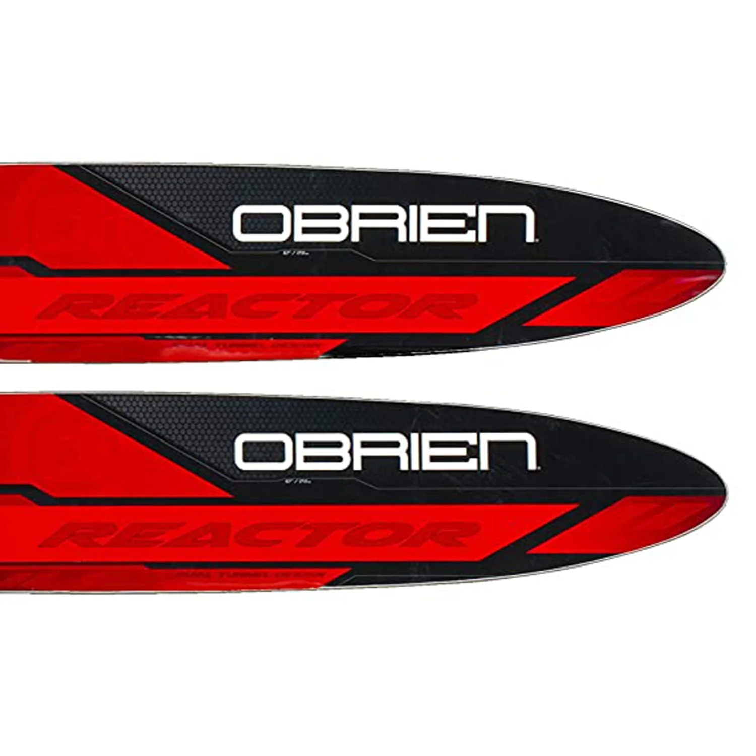 O'Brien Reactor Adult Water Skis with Adjustable Straps, 67 Inches, Red & Black - Image 3