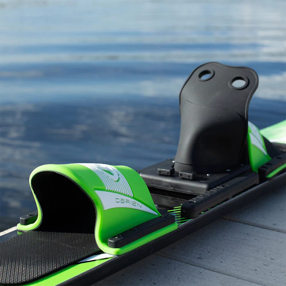 O'Brien Watersports Adult 67 inches Reactor Combo Water skis, Green and Black - Image 4