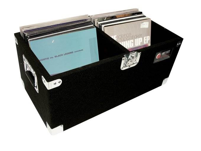 Odyssey CLP200P Carpeted Pro DJ Case w/ Detachable Lid for 200 LP Vinyl Records - Image 5