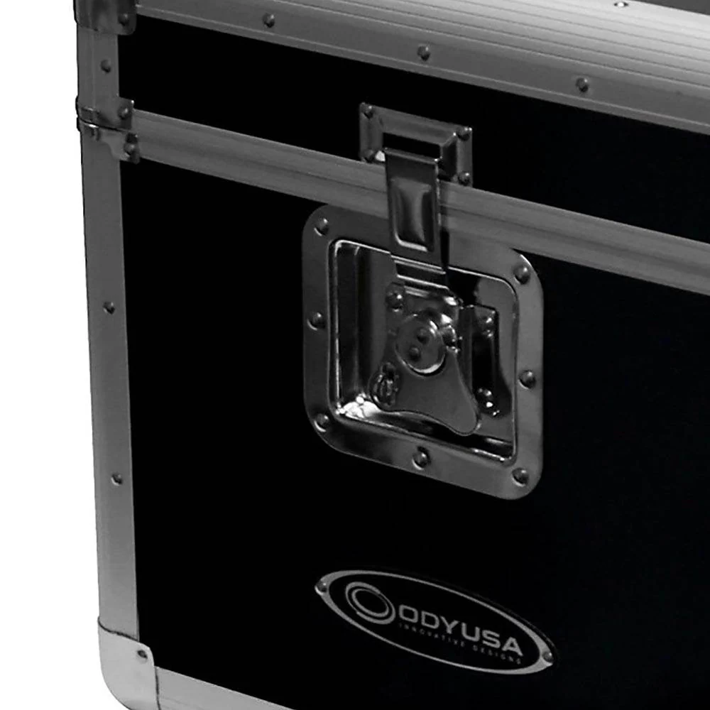 Odyssey KROM Transport Case for 70, 12 Inch Vinyl Records, Black (2 Pack) - Image 4