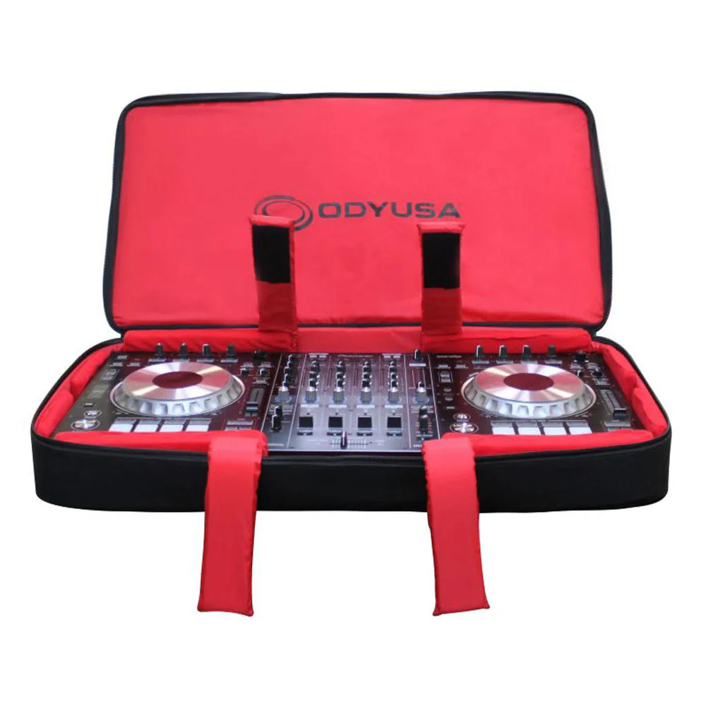 Odyssey Red Series Triple Large DJ Controller Mixer Media Player Storage Bag - Image 5