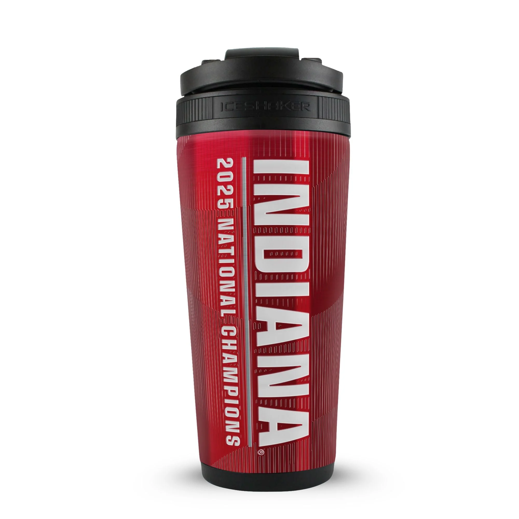 Official NCAA 2025 Indiana Hoosiers National Football Champions 4D 26oz Ice Shaker - Image 3