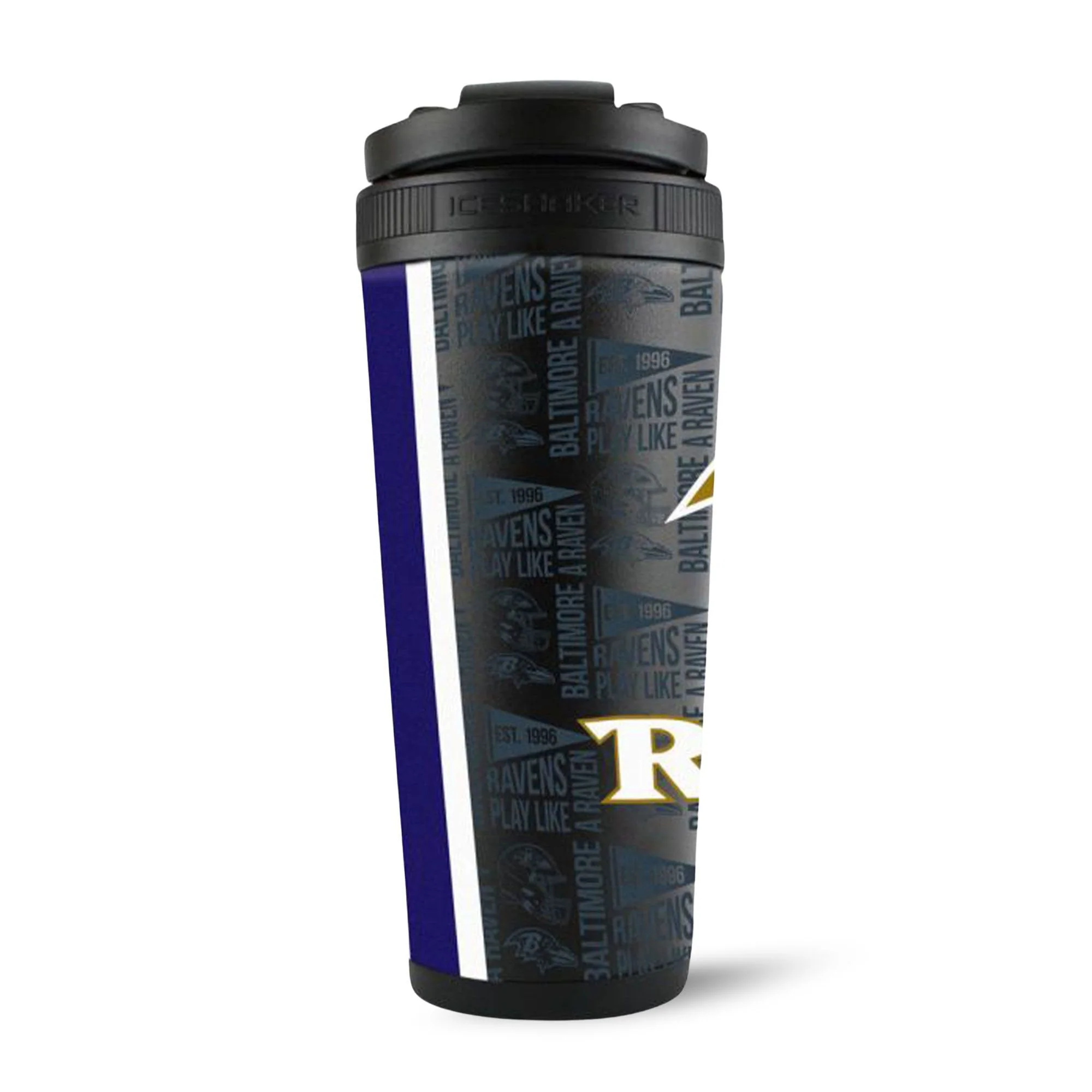 Officially Licensed Baltimore Ravens 26oz Ice Shaker - Image 17