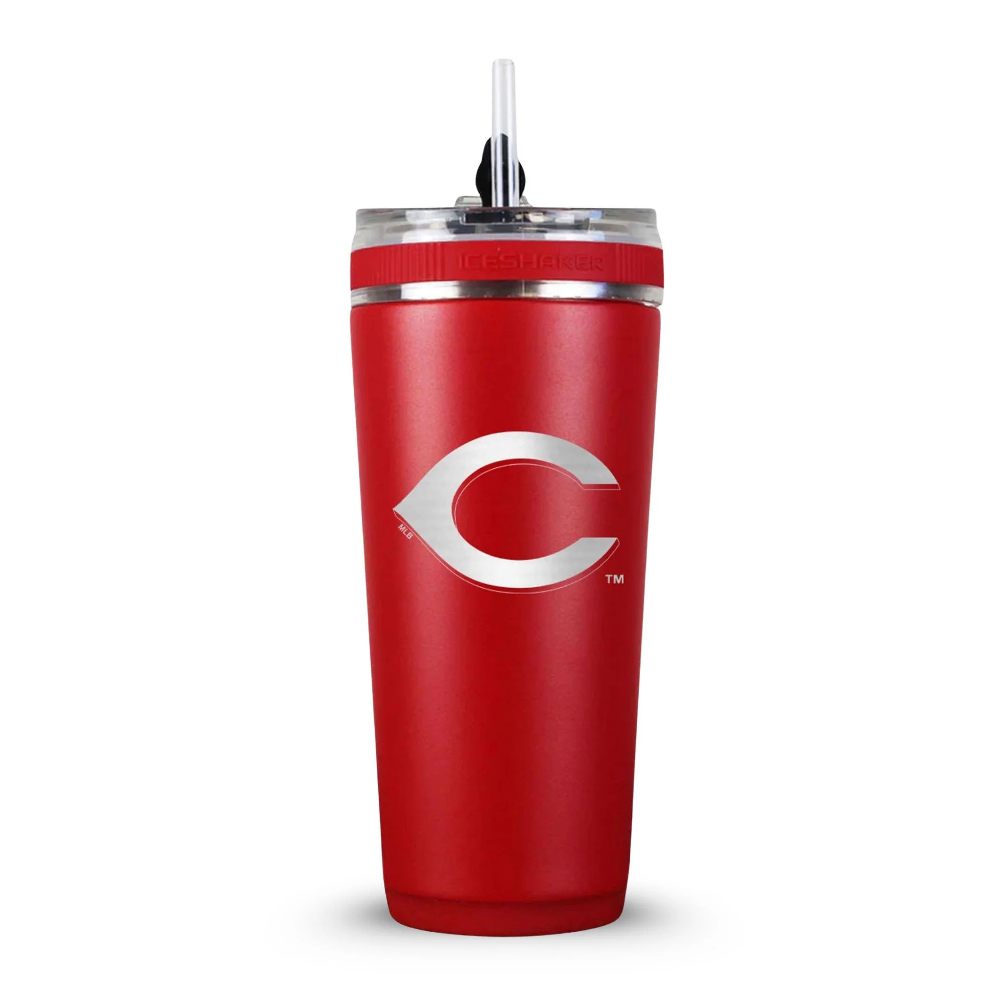Officially Licensed Cincinnati Reds 26oz Flex Bottle - Image 7