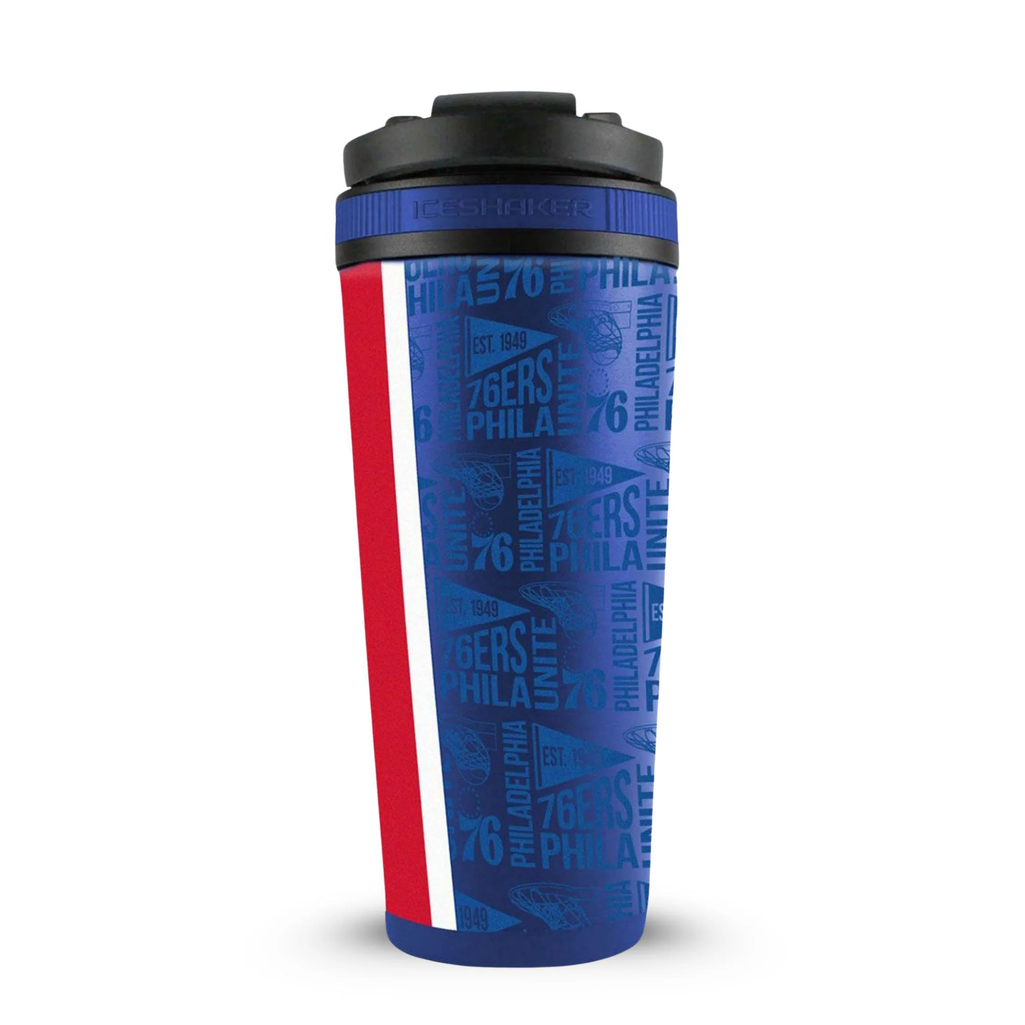 Officially Licensed Philadelphia 76ers 4D Ice Shaker - Image 3