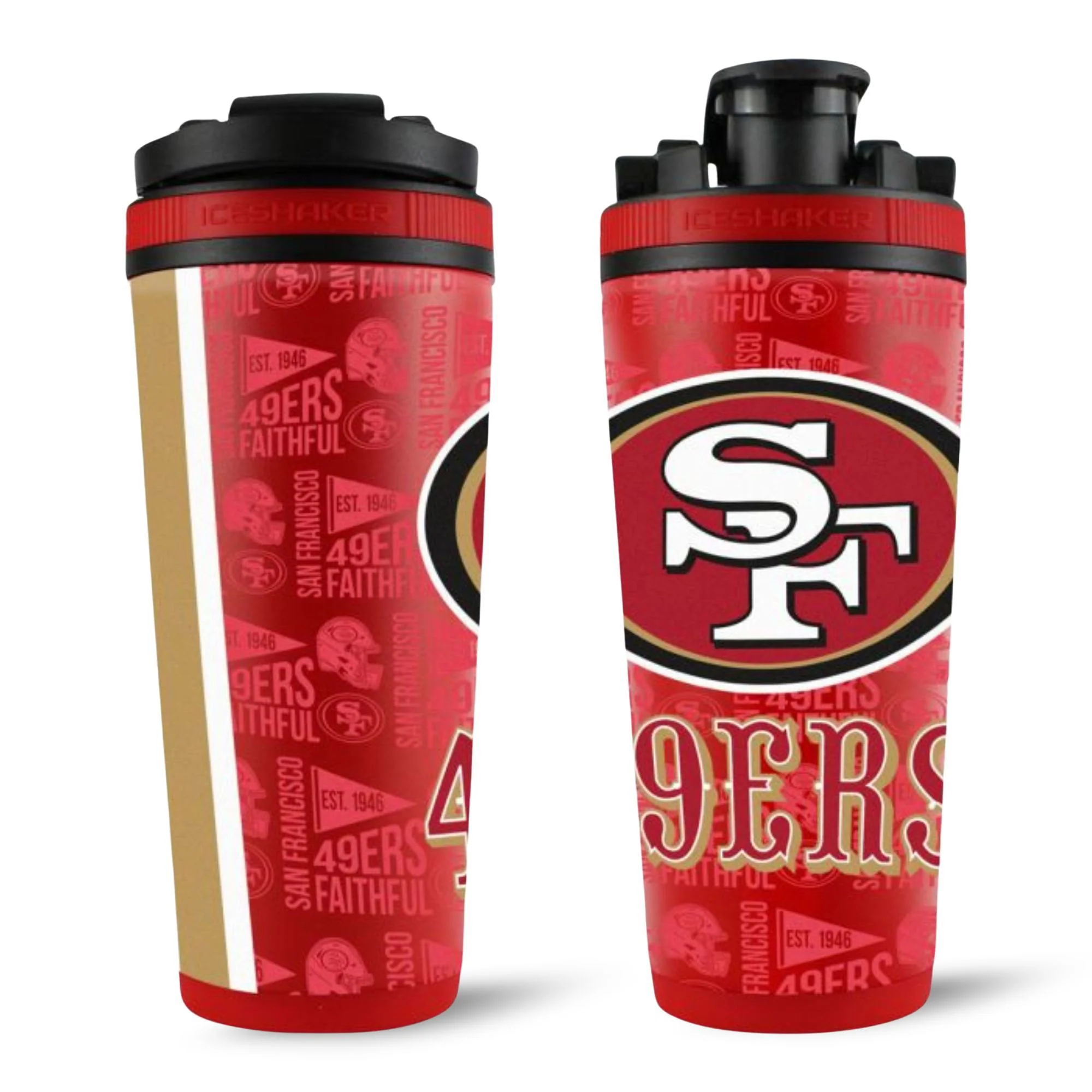 Officially Licensed San Francisco 49ers 26oz Ice Shaker - Image 15