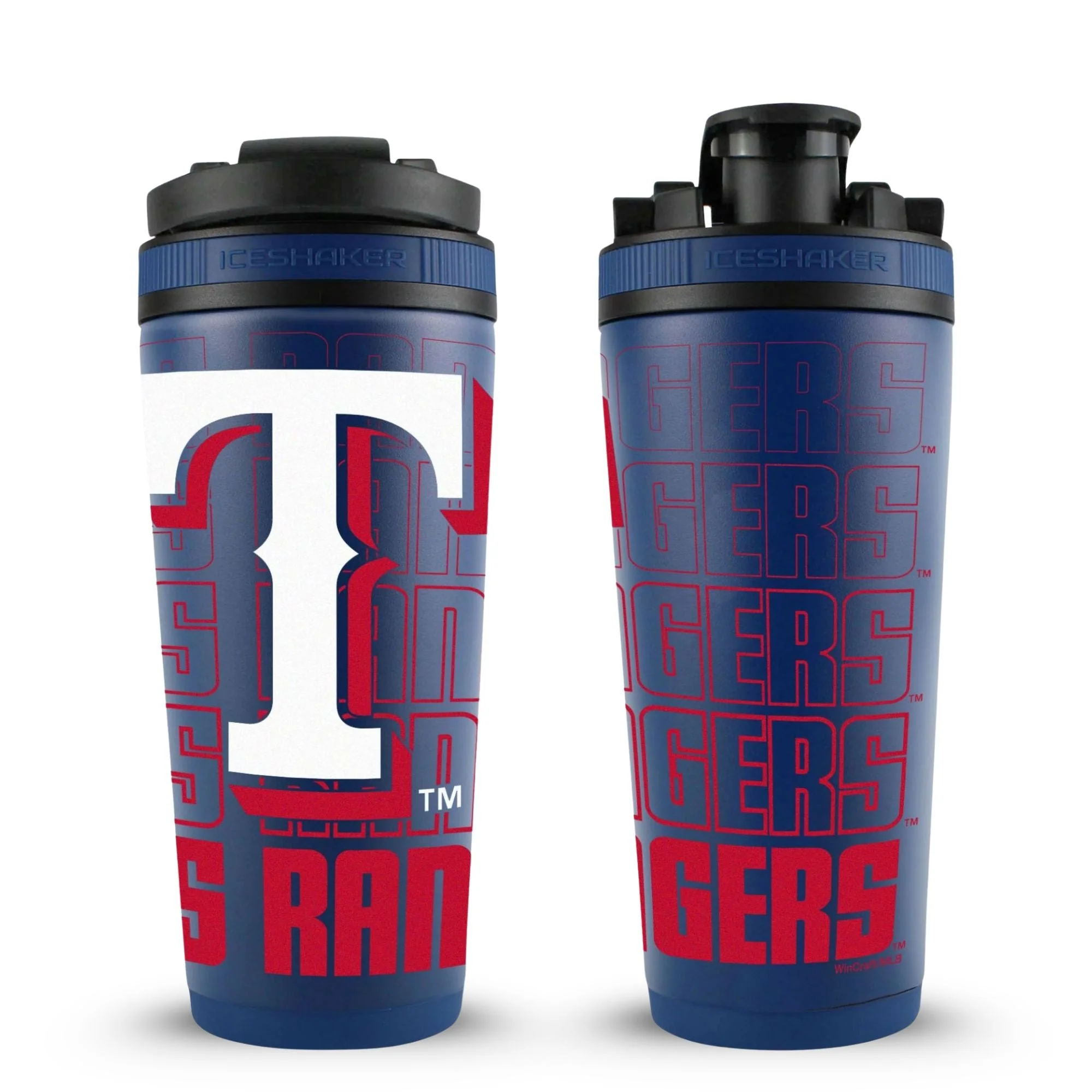 Officially Licensed Texas Rangers 26oz Ice Shaker - Image 17