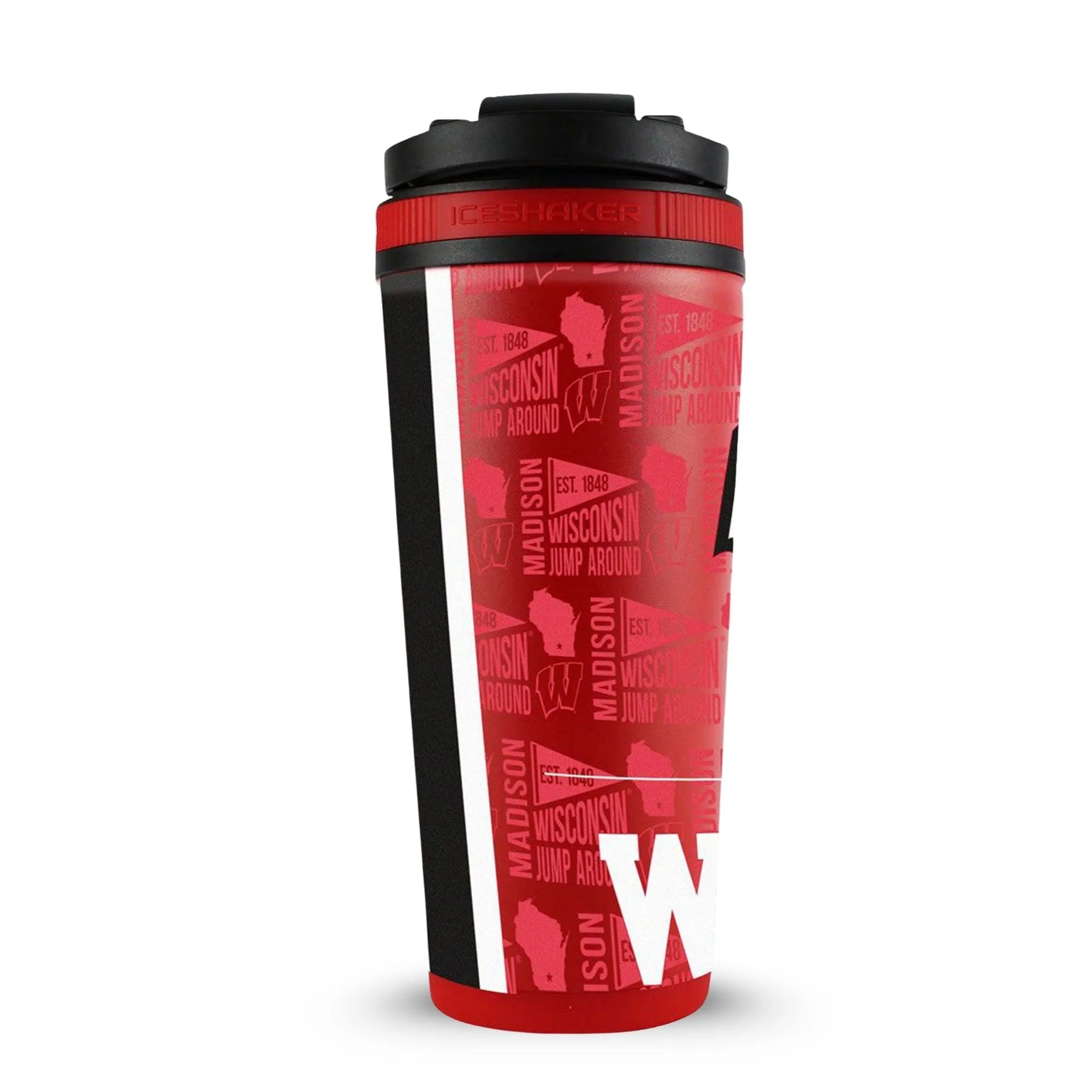 Officially Licensed University of Wisconsin 26oz Ice Shaker - Image 17