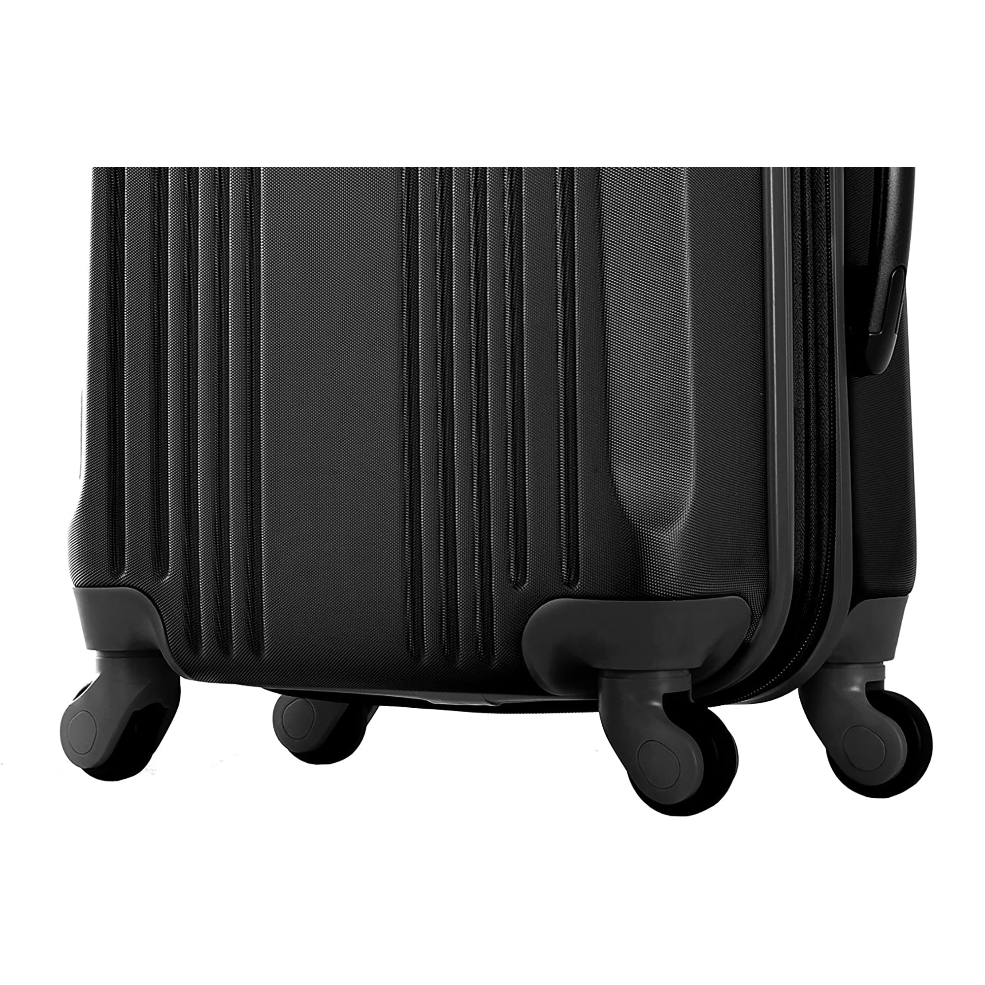 Olympia Apache II 21 Inch Expandable Carry On 4 Wheel Spinner Luggage, Black - Image 6
