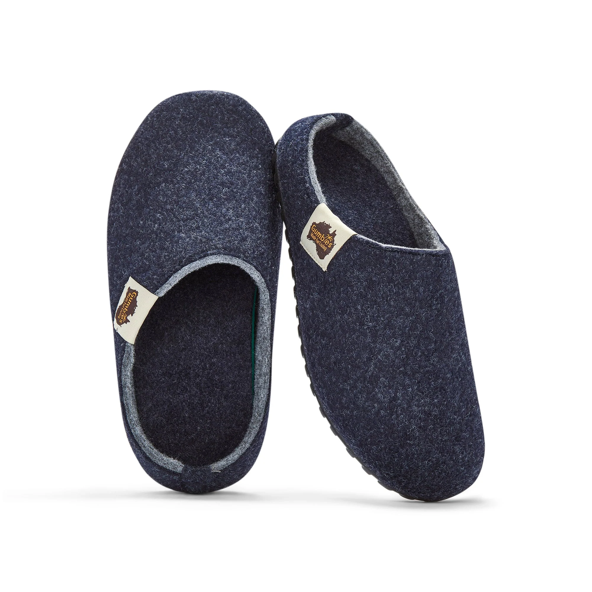 Outback Slippers - Men's - Navy & Grey - Image 2
