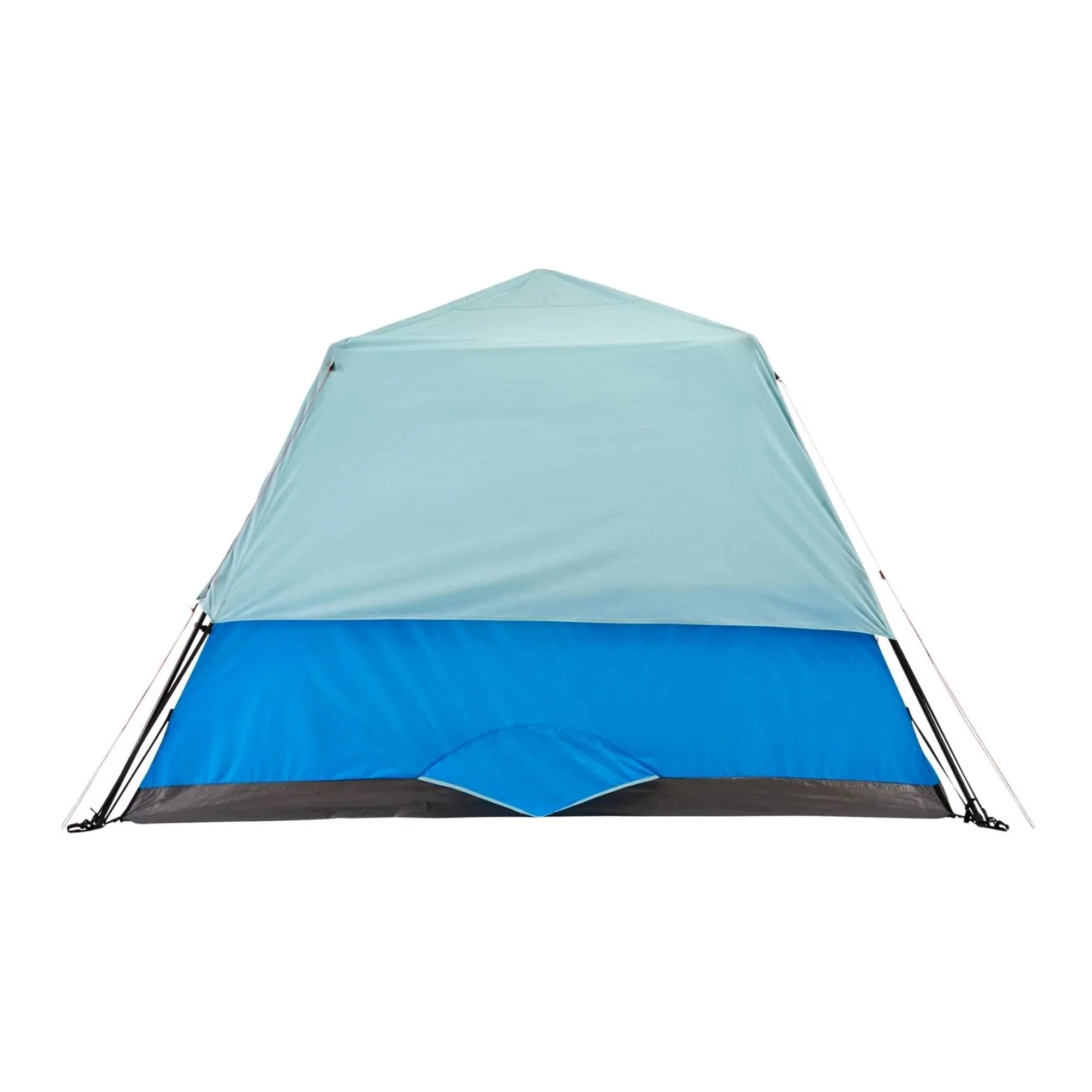Outbound QuickCamp 6 Person 3 Season Cabin Tent with Rainfly and Carry Bag, Blue - Image 4