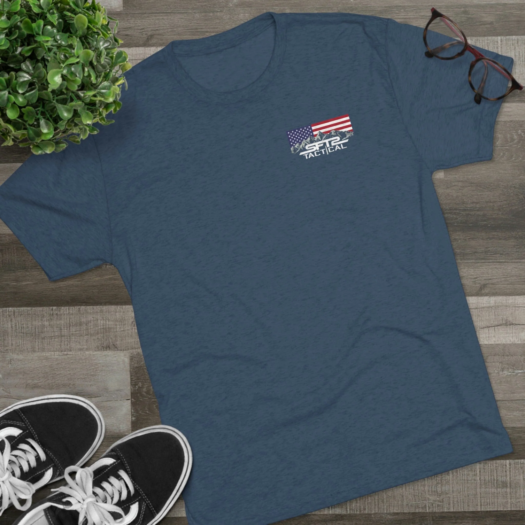 Over My Dead Body - Tri-Blend Crew Tee - Image 27