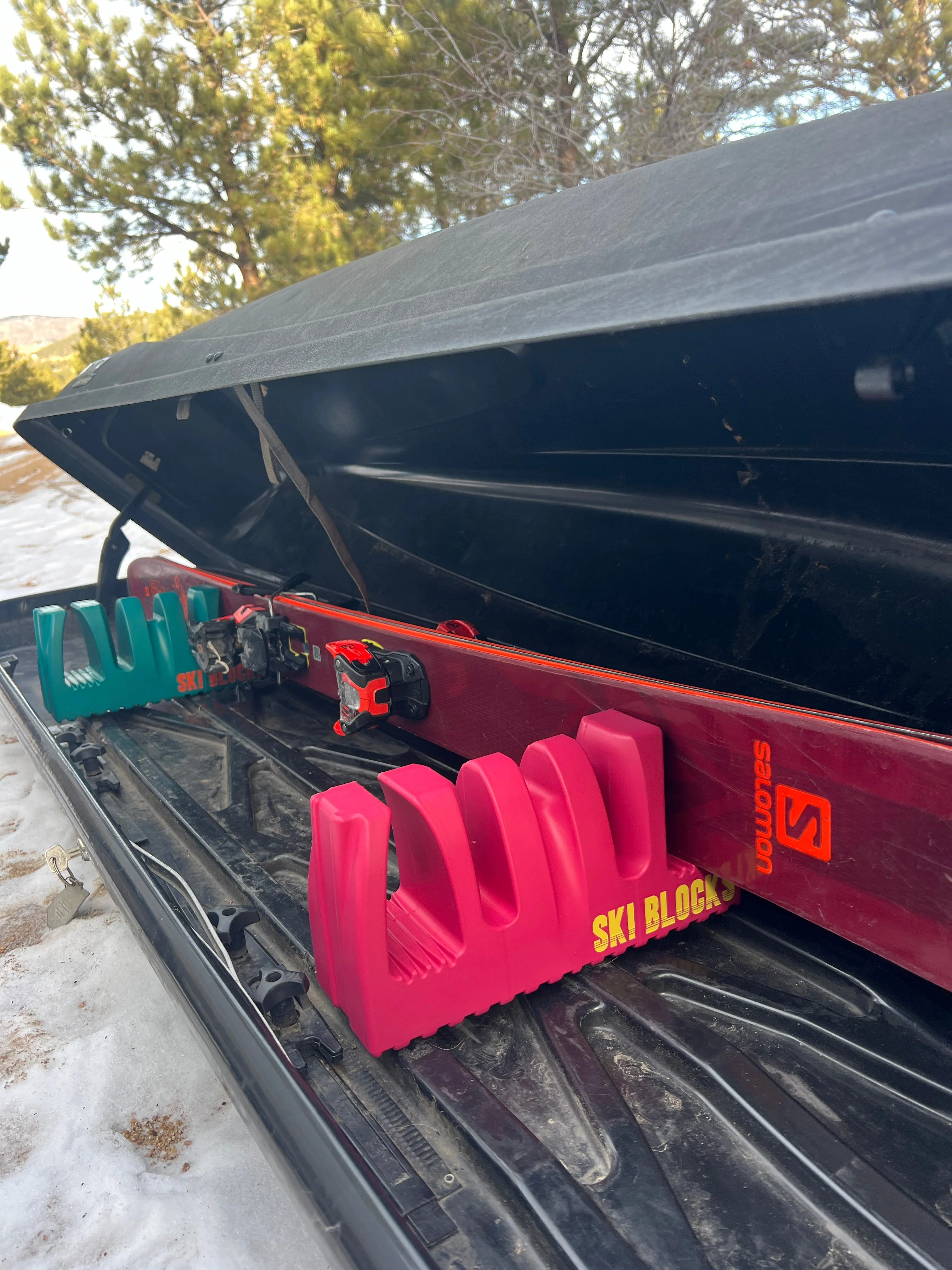 Pair Of SKI BLOCKS | Magnetic - Image 5