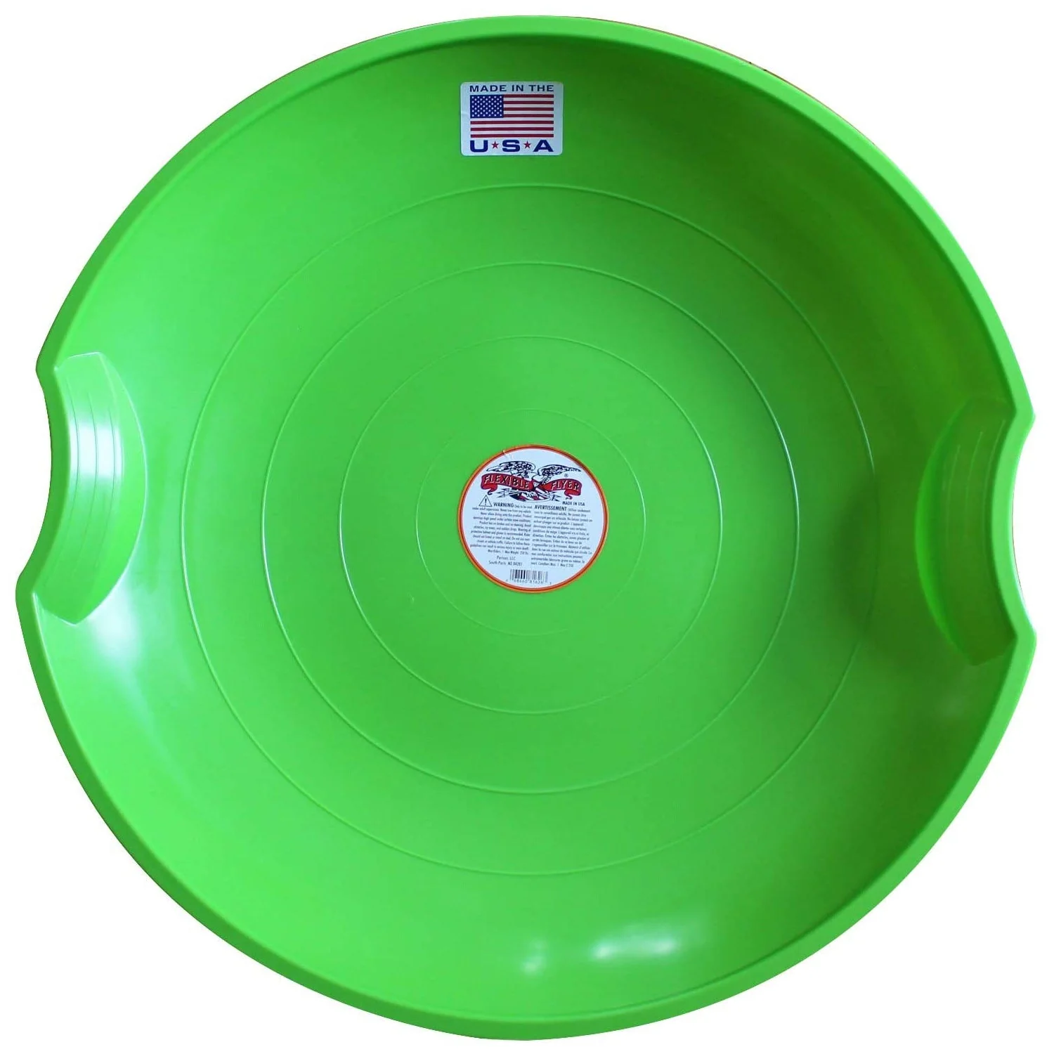 Paricon 626-G Flexible Flyer Flying Saucer Sled, 26 In Diameter, Green (3 Pack) - Image 2