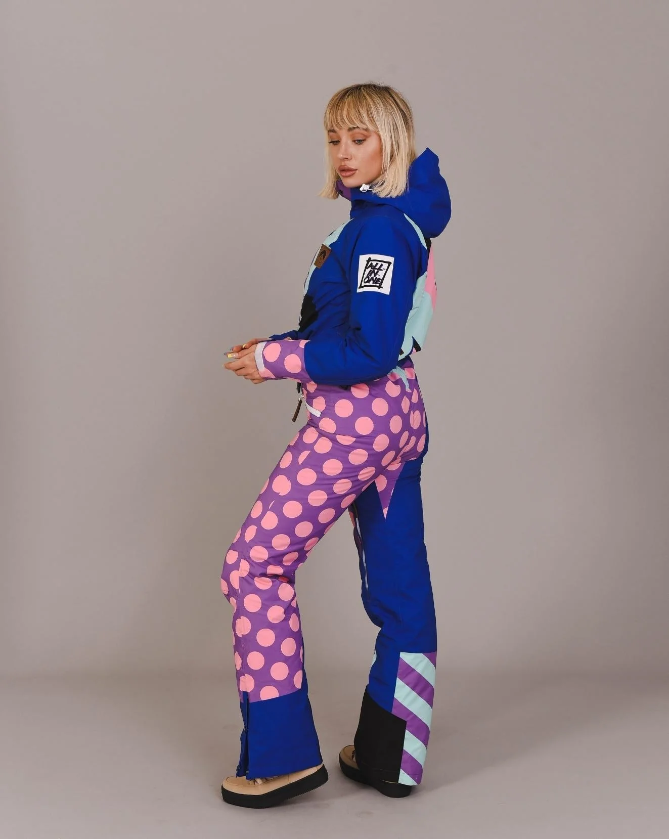 Penfold in Blue Ski Suit - Women's - Image 5