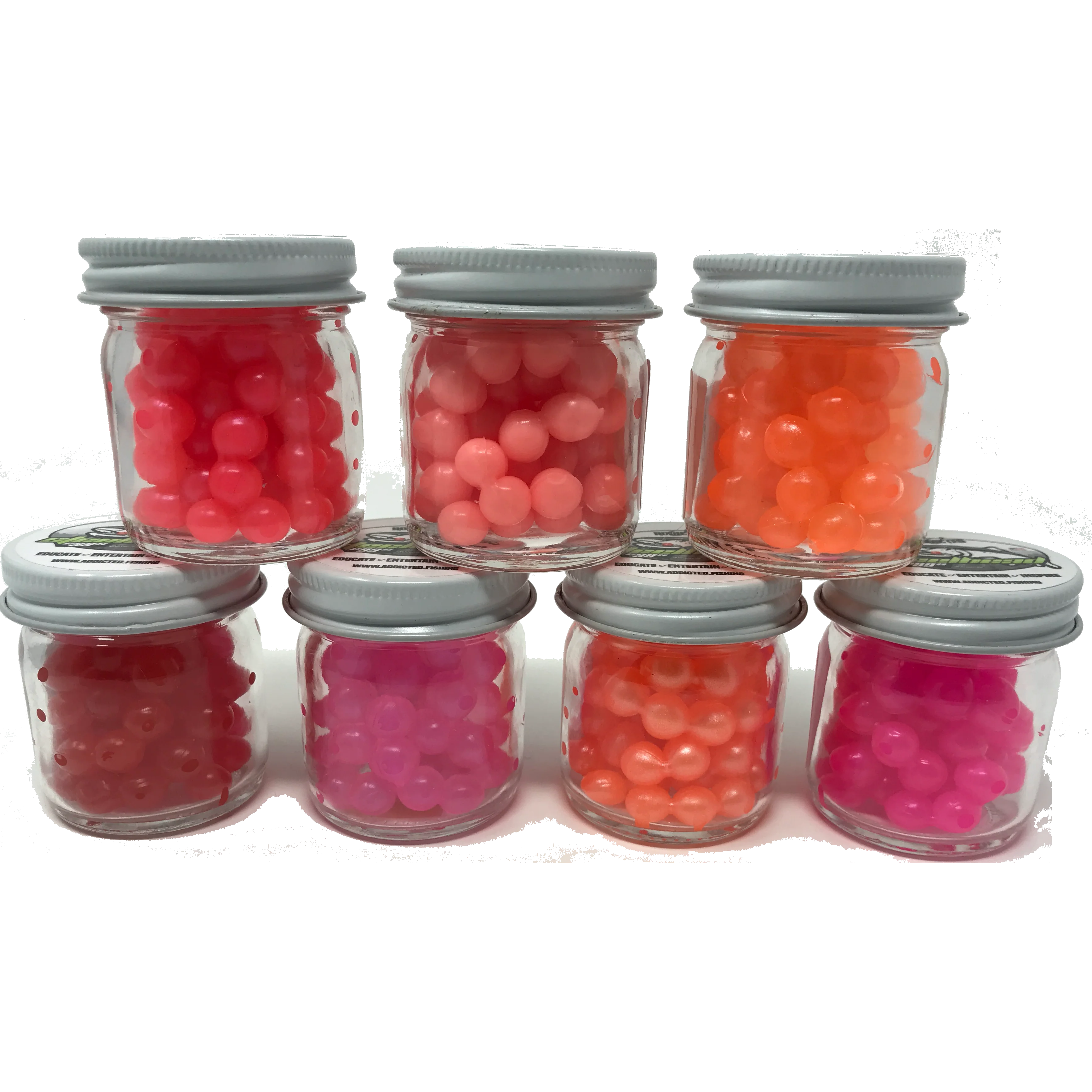 Pink Haze Trout & Steelhead Rubber Eggs - Image 7