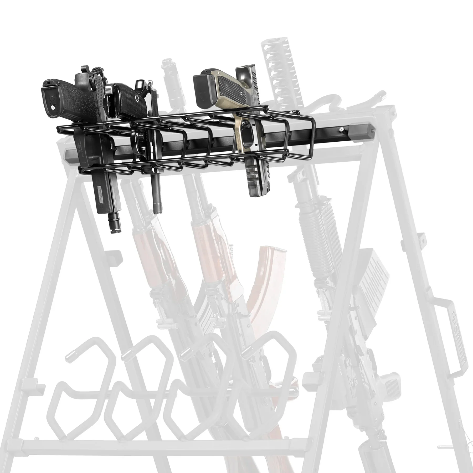 Pistol Rack Attachment for Shorty Rack of 9 - Image 4
