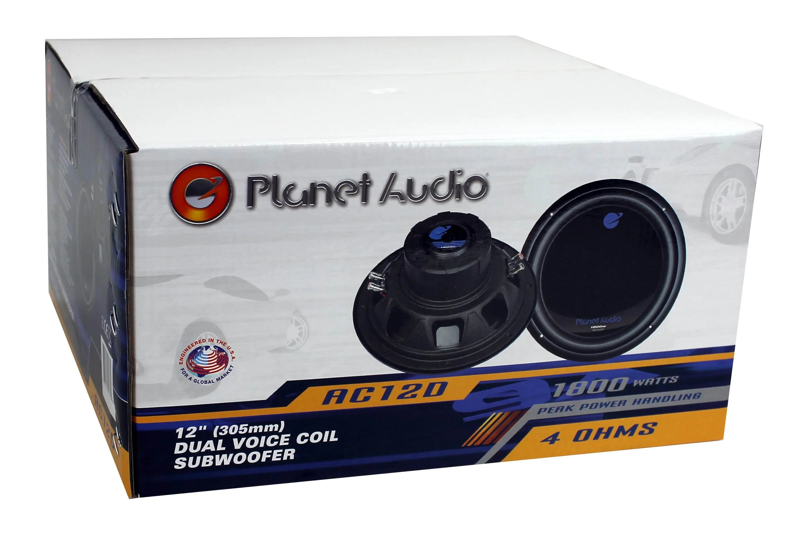 Planet Audio 12 Inch 1800W Car Audio Power Single Subwoofer DVC 4 Ohm AC12D - Image 6