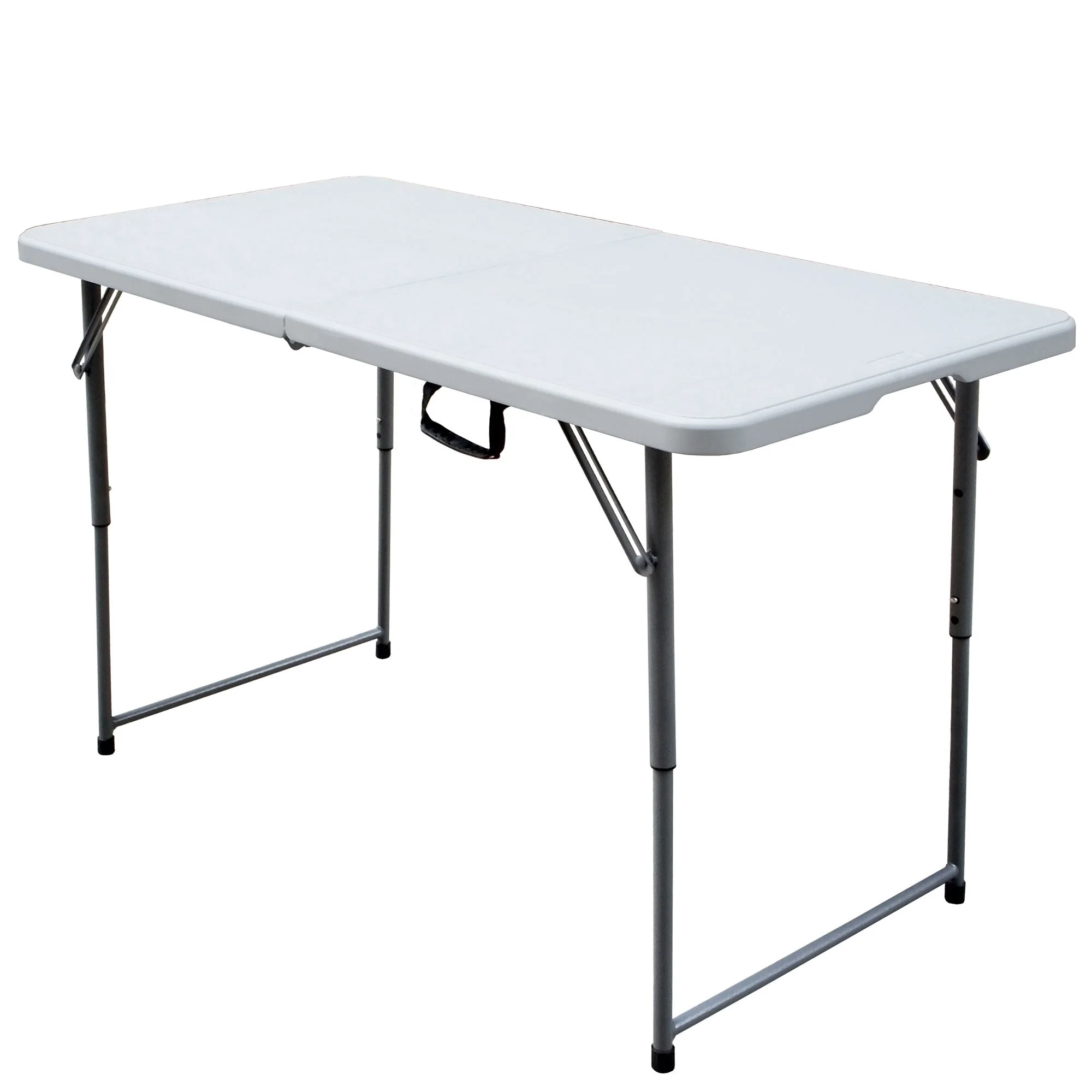 Plastic Development Group 4 Ft Long Fold in Half Banquet Folding Table, (4 Pack) - Image 2